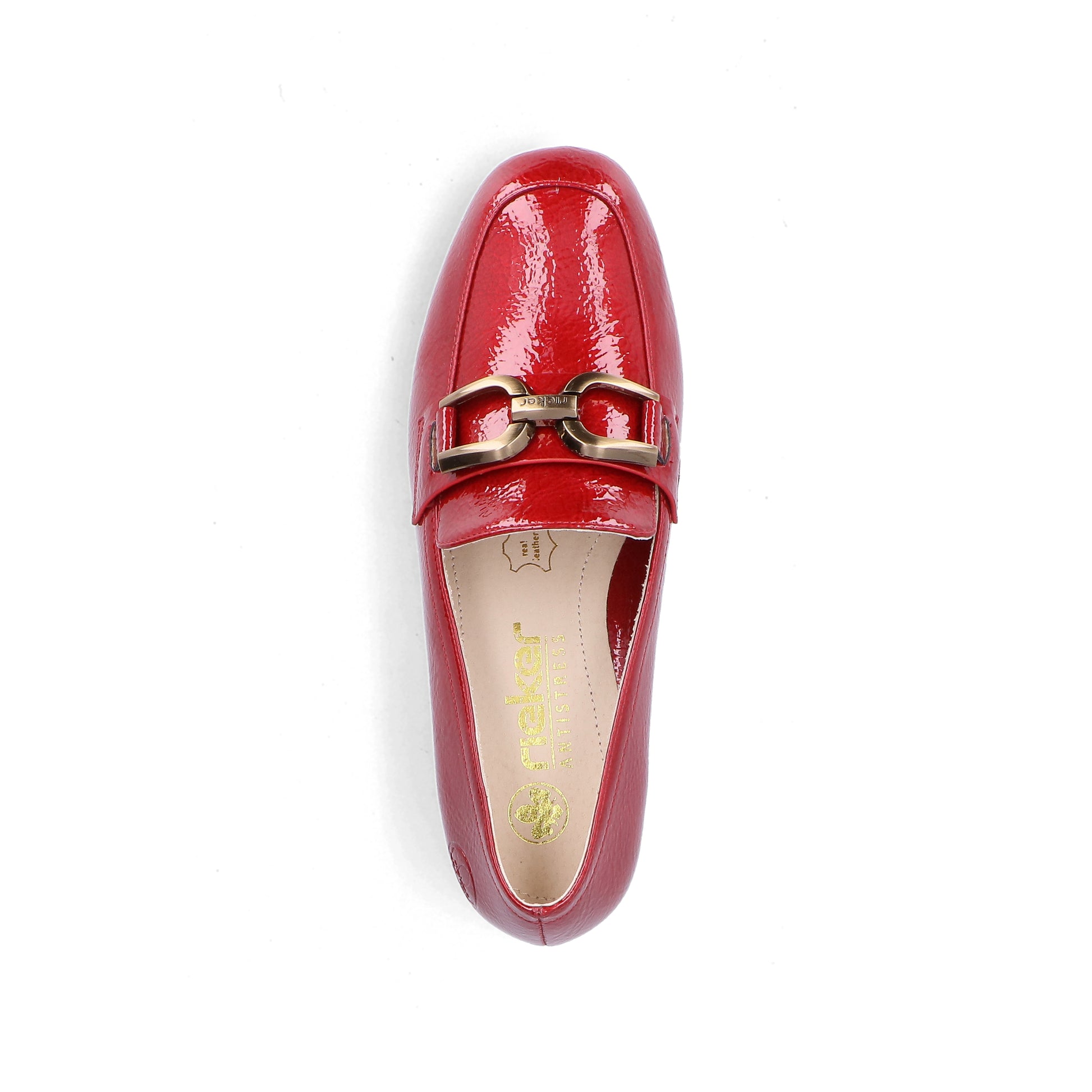 Red Slip-On Shoes for Women | Rieker 45052-33