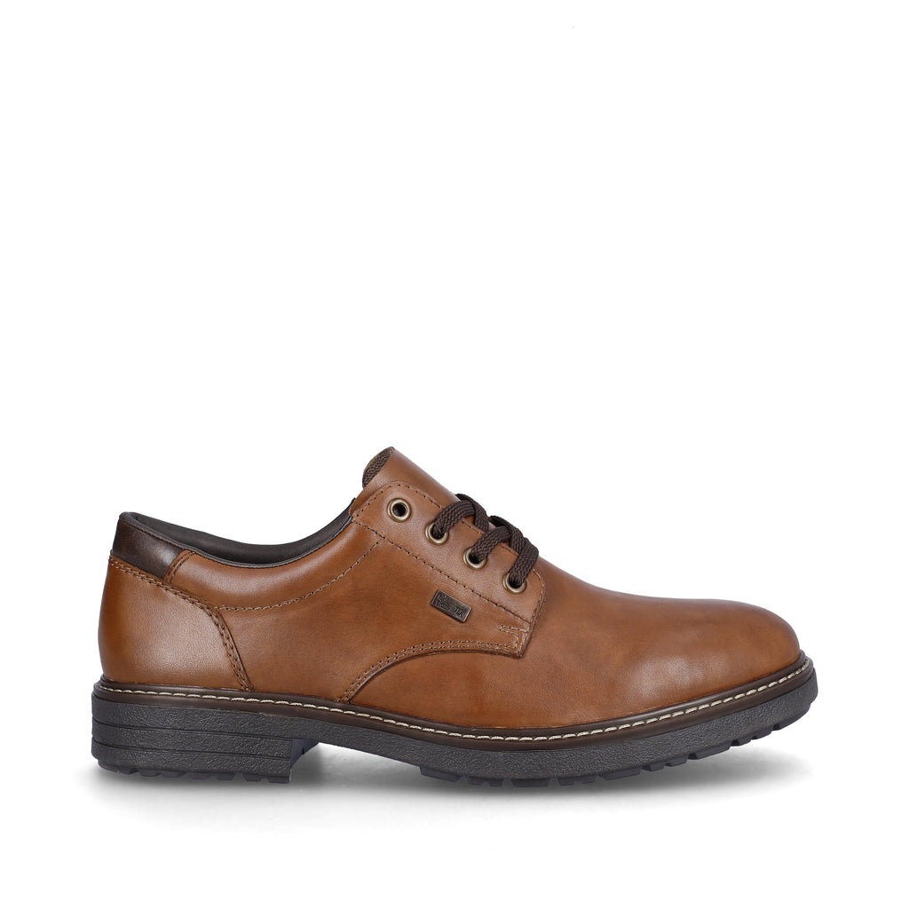Brown Elasticated Shoes for Men | Rieker 33101-24