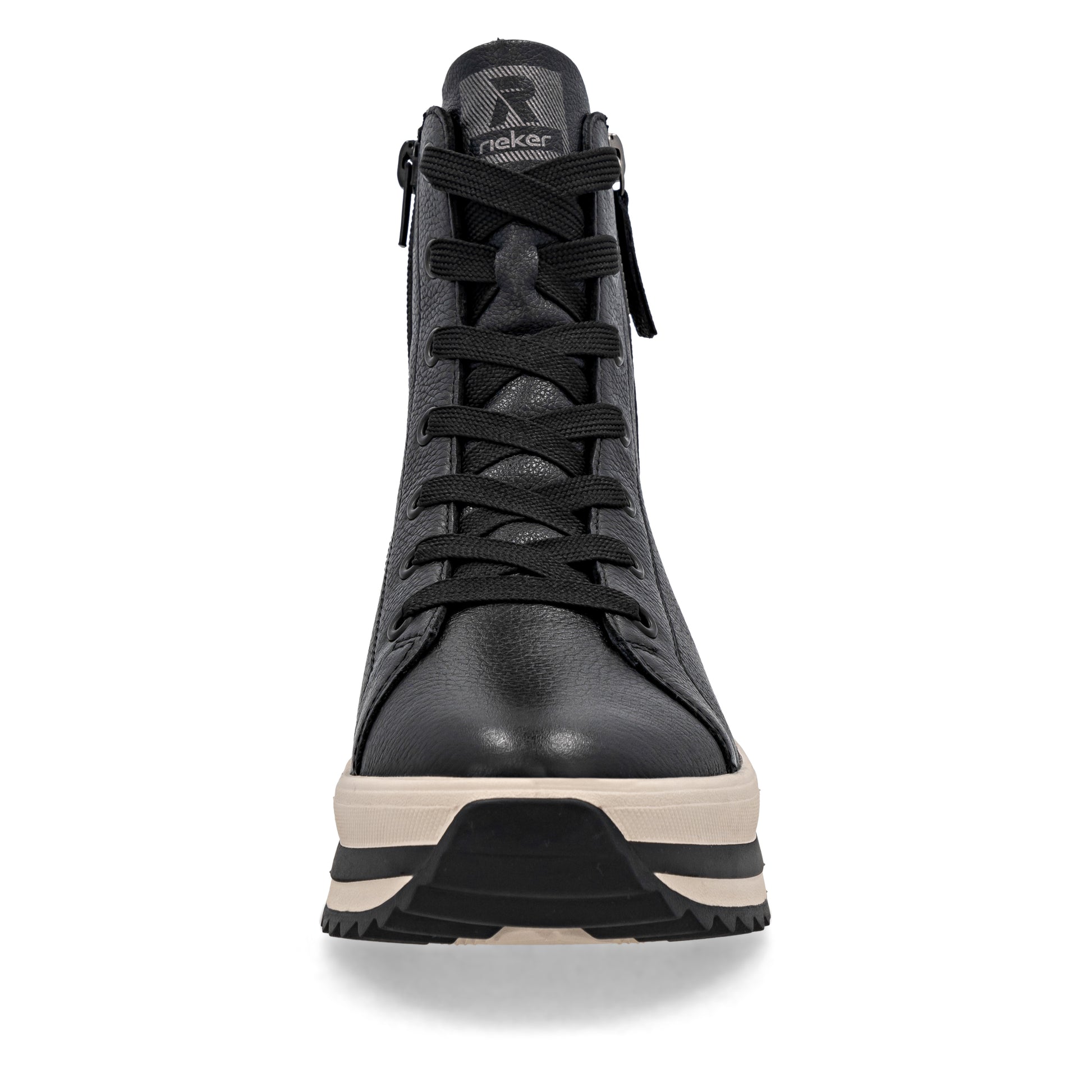Black Zip Boots for Women | Rieker Sport W3870-00