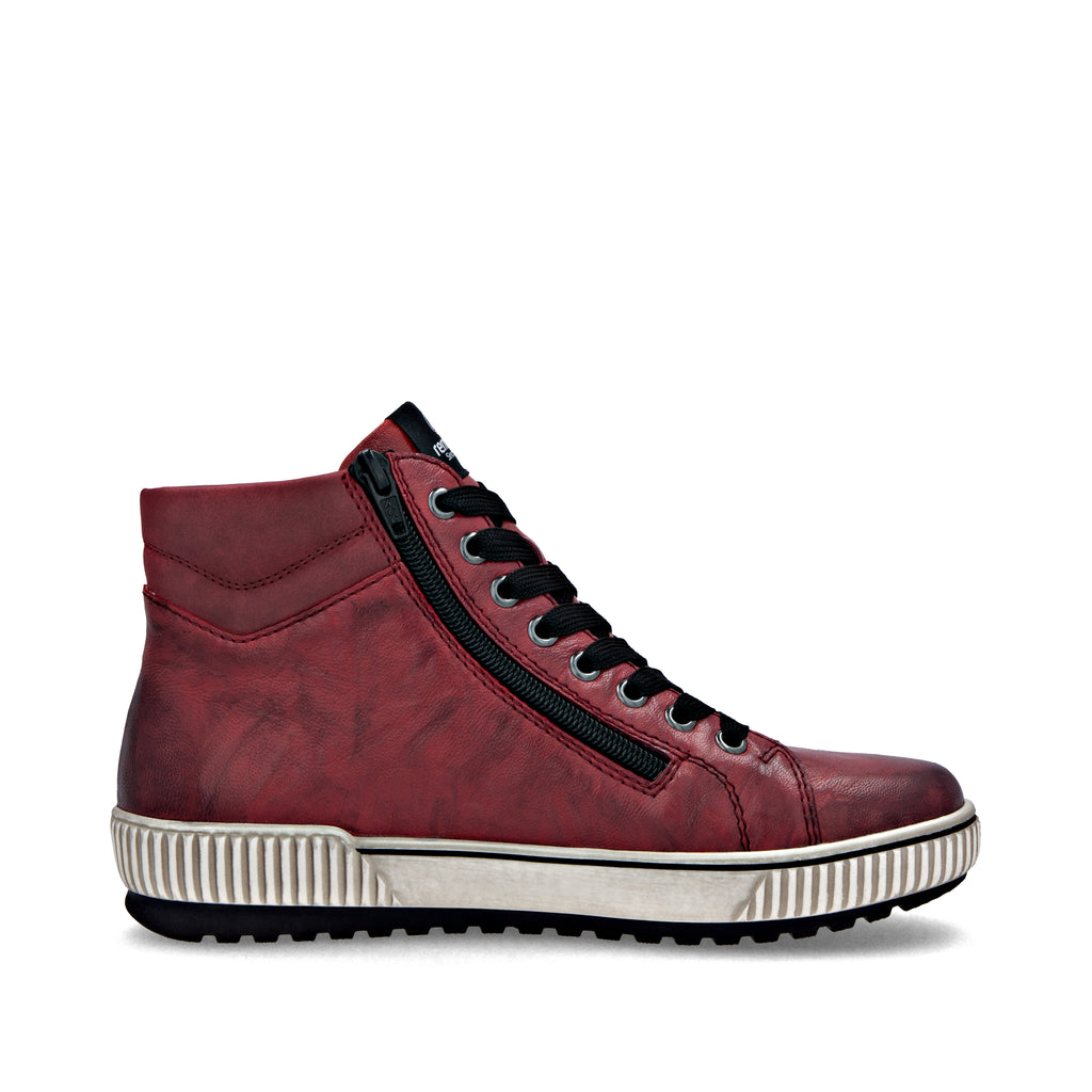 Red Zip Boots for Women | Remonte D0772-36