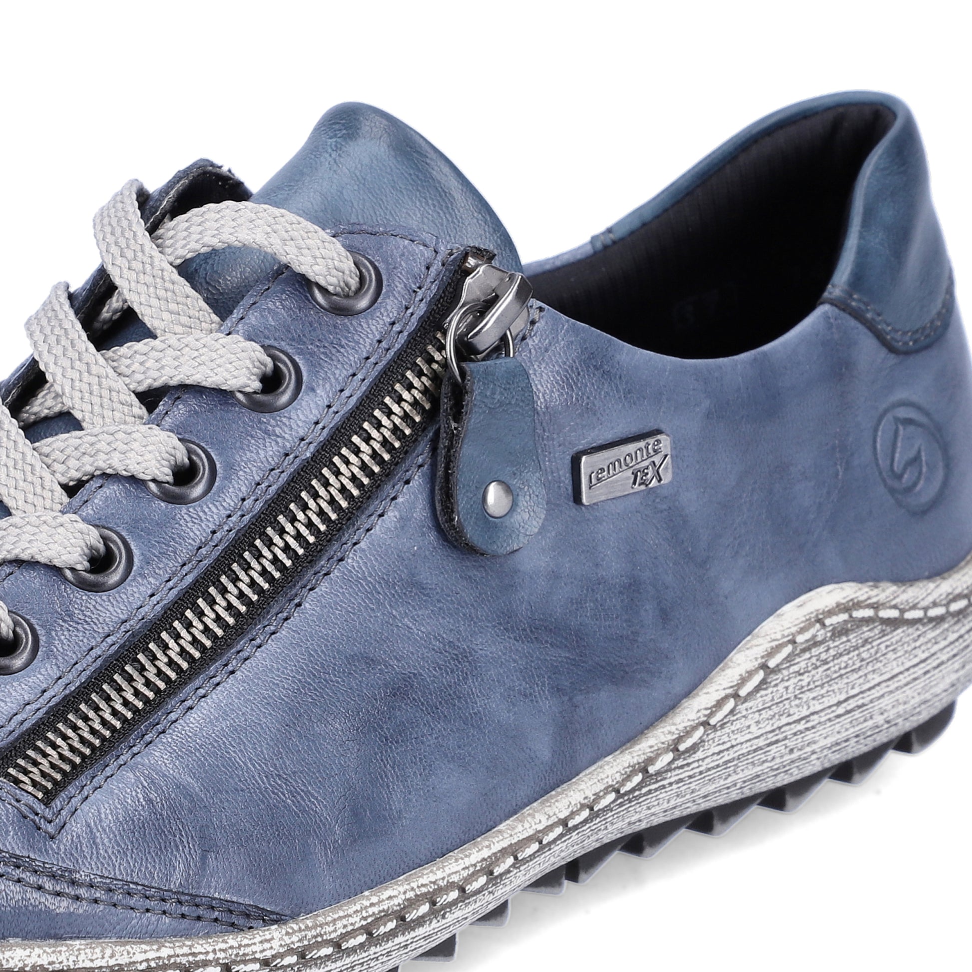 Blue Zip Shoes for Women | Remonte R1402-15
