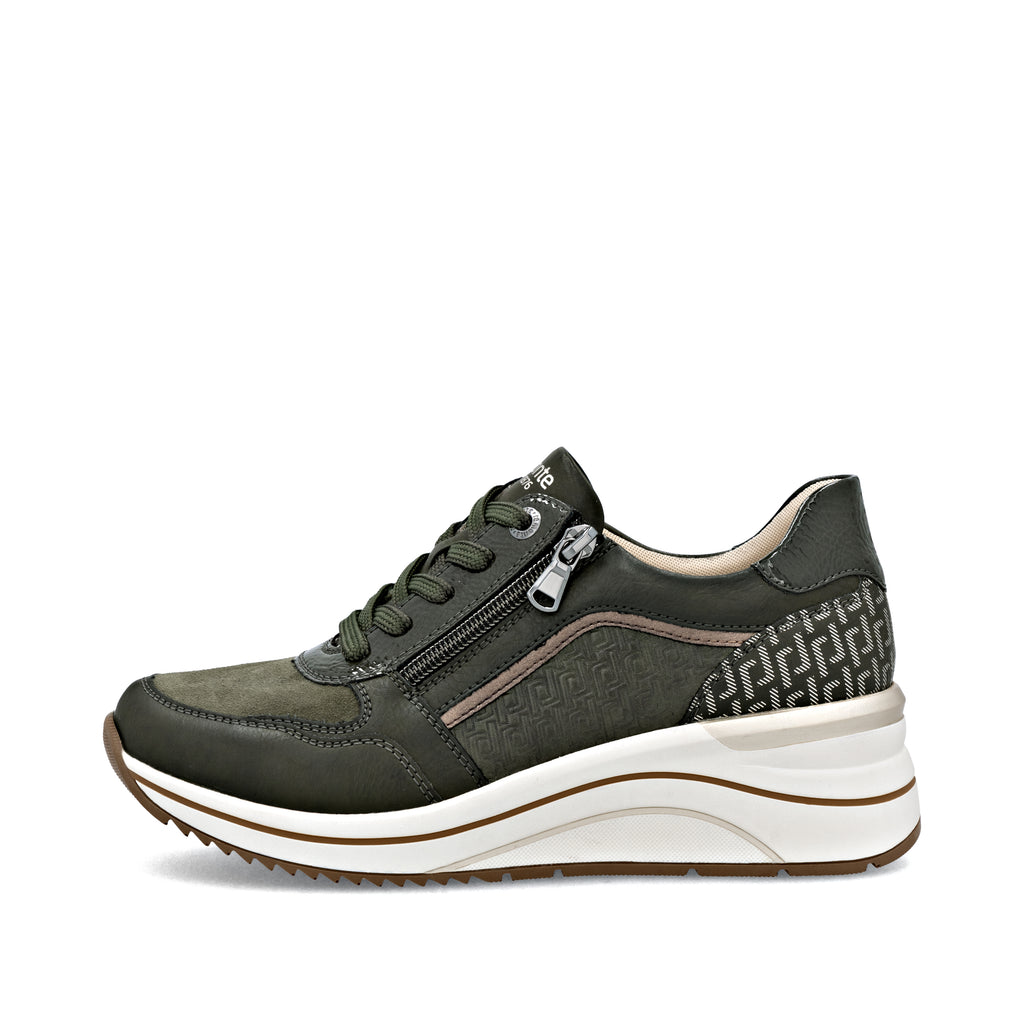 Green Zip Shoes for Women | Remonte D0T16-54