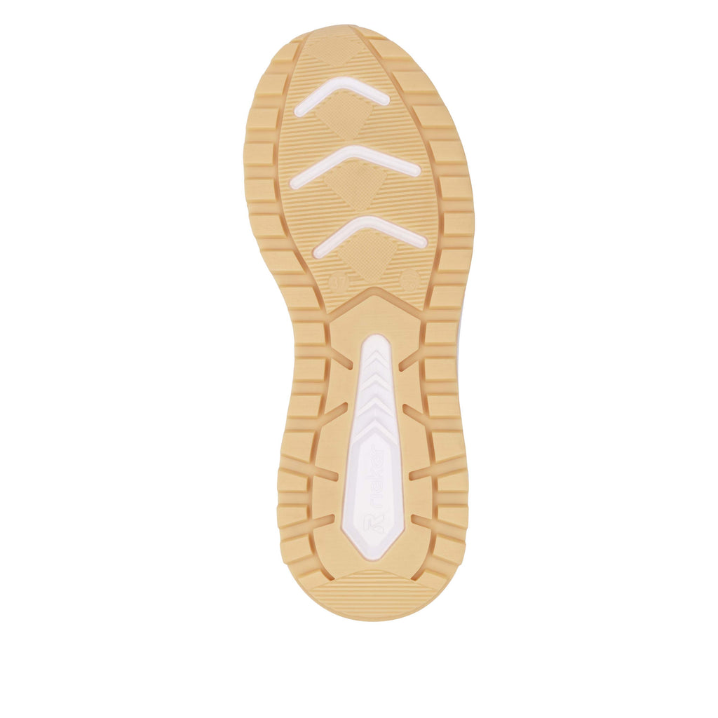 White Elasticated Shoes for Women | Rieker Sport W2501-81