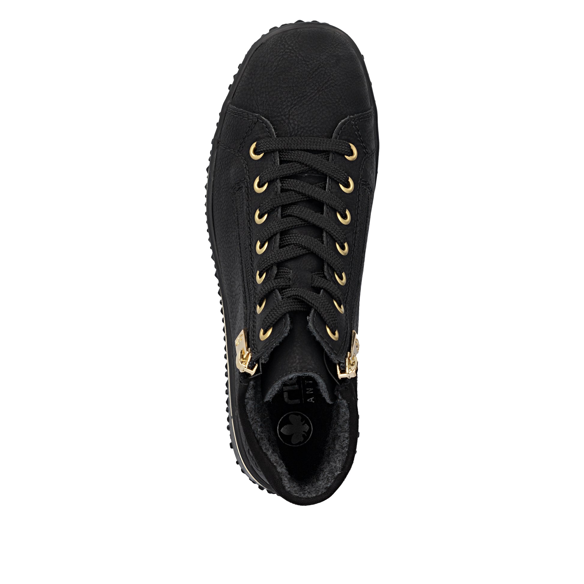 Black Zip Boots for Women | Rieker Z4263-00