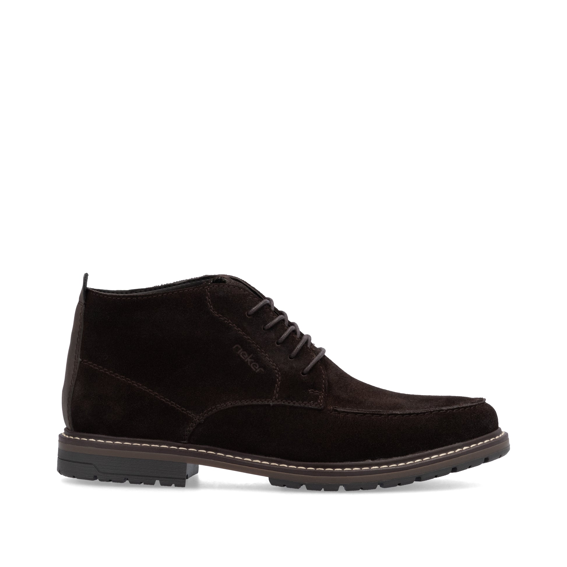 Brown Elasticated Boots for Men | Rieker 13700-25
