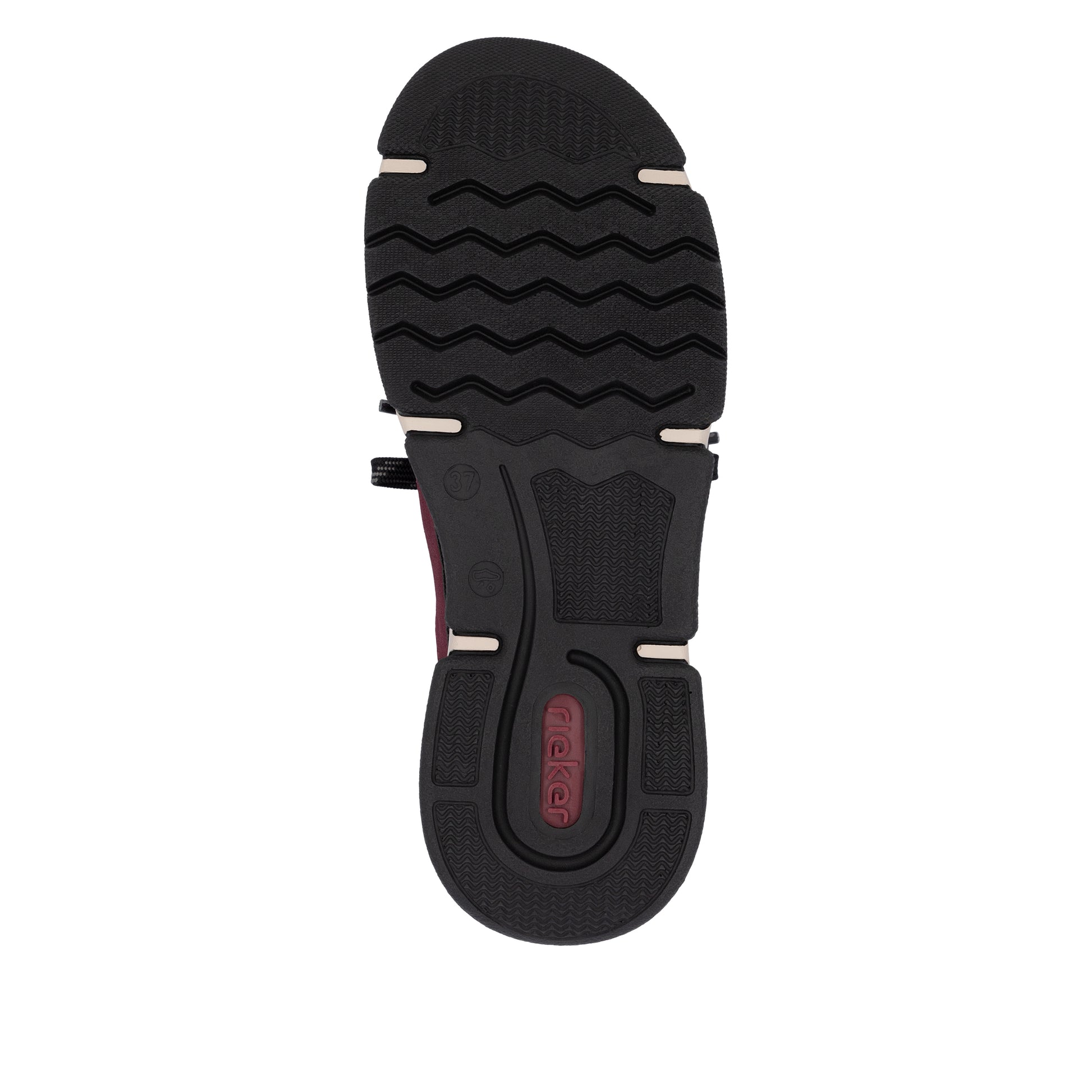 Red Elasticated Shoes for Women | Rieker 45973-36