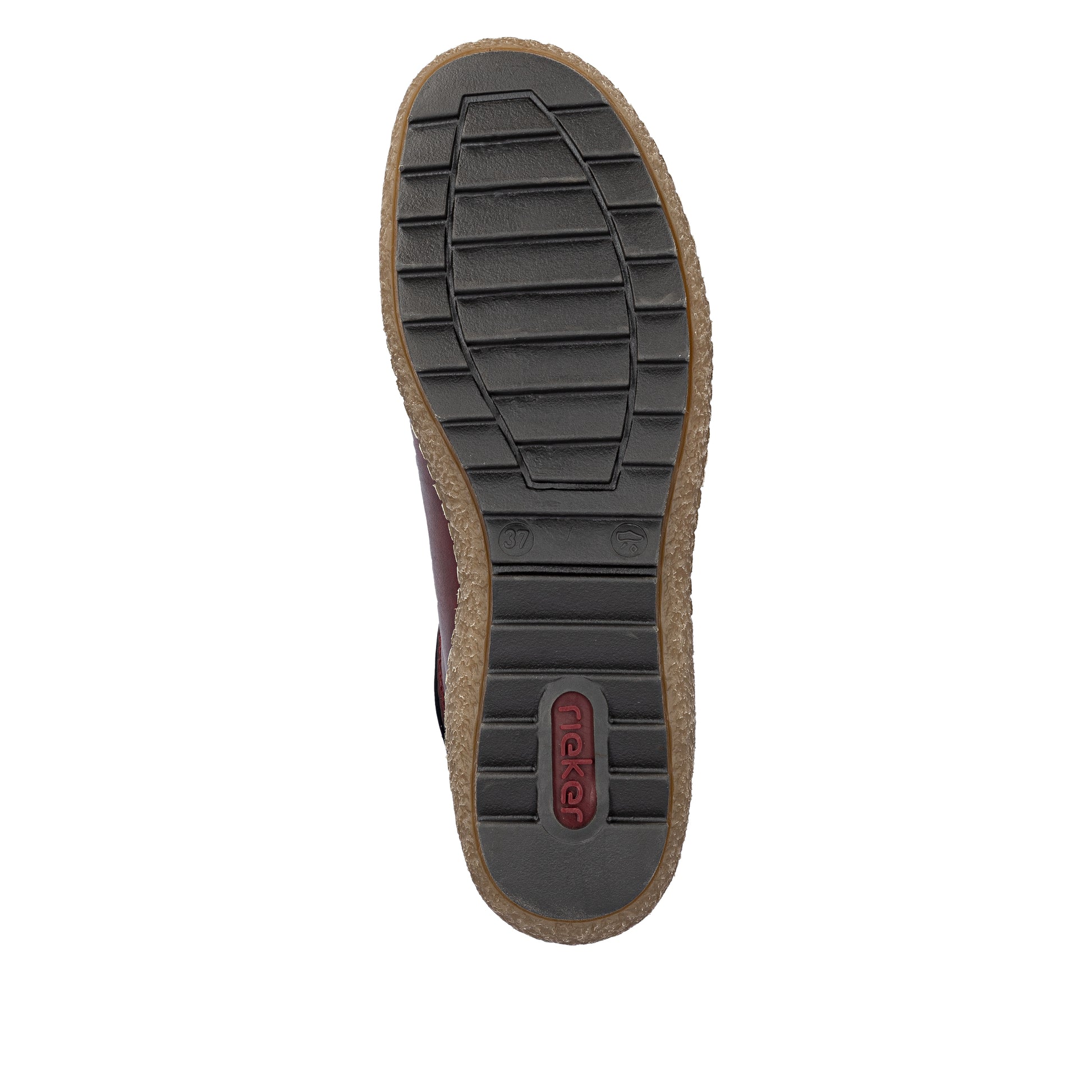 Red Elasticated Shoes for Women | Rieker L7562-35