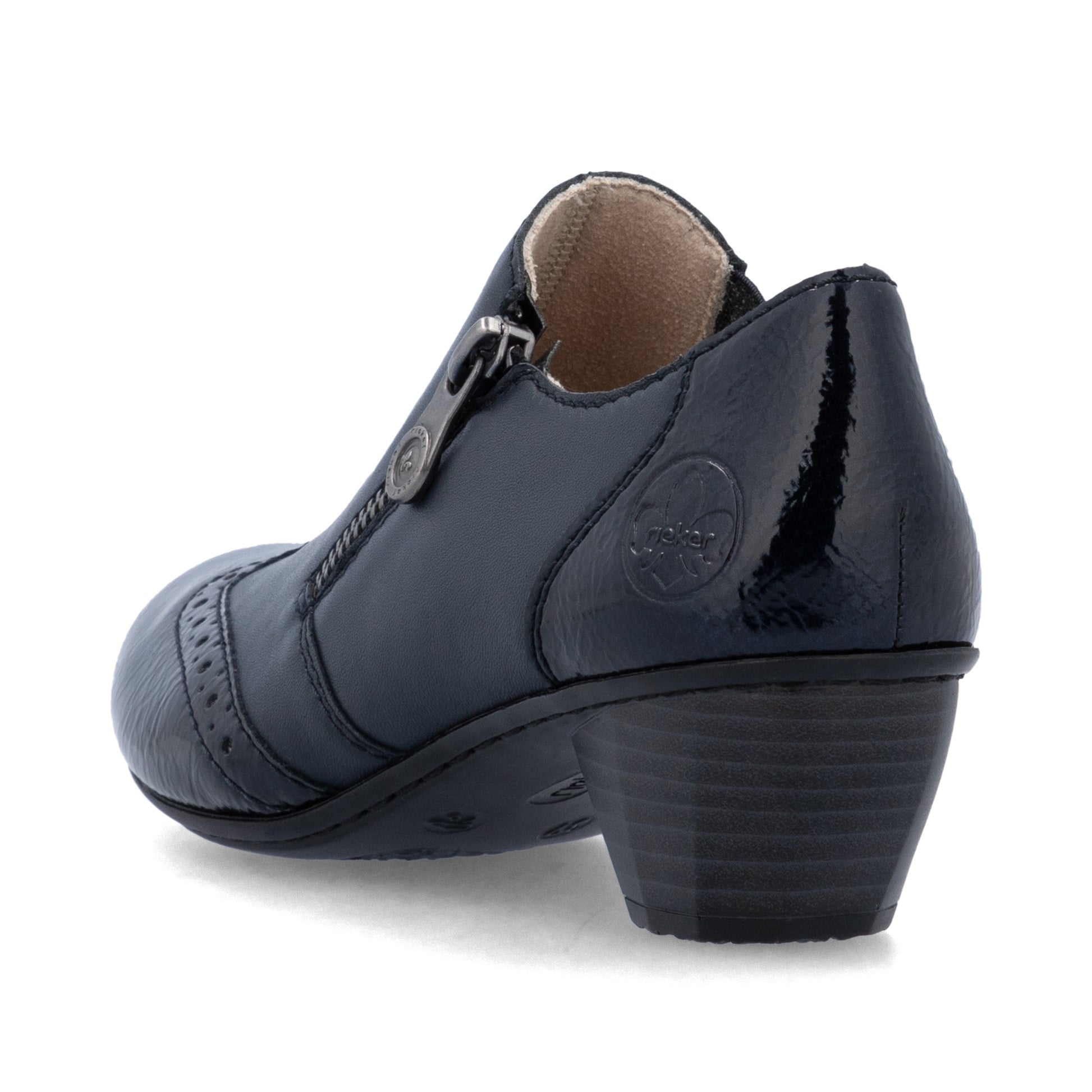 Blue Zip Shoes for Women | Rieker 41757-15