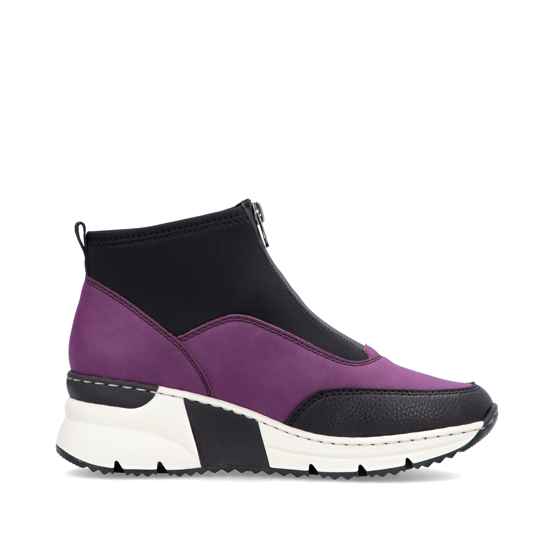 Pink Zip Boots for Women | Rieker N6352-30