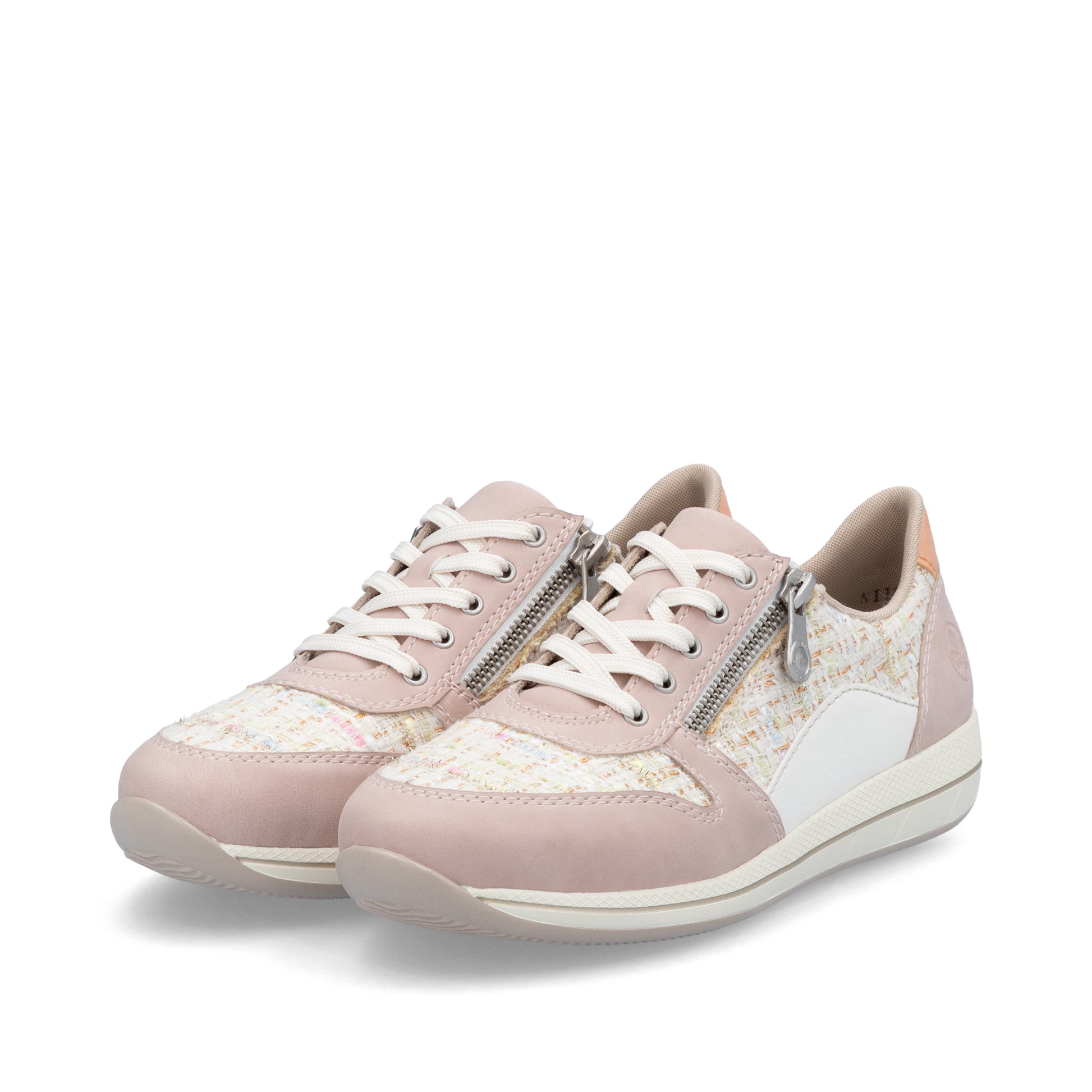 Pink Zip Shoes for Women | Rieker N1100-31