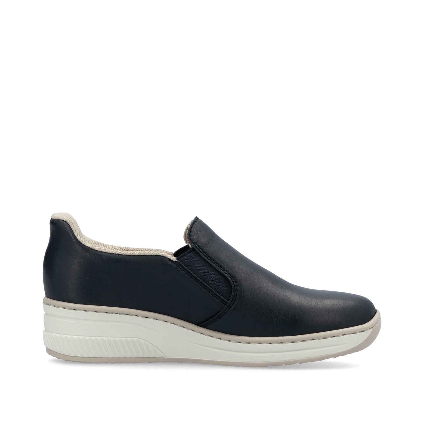 Rieker Women's Casual Slip-on Shoe - Blue | 48761-14
