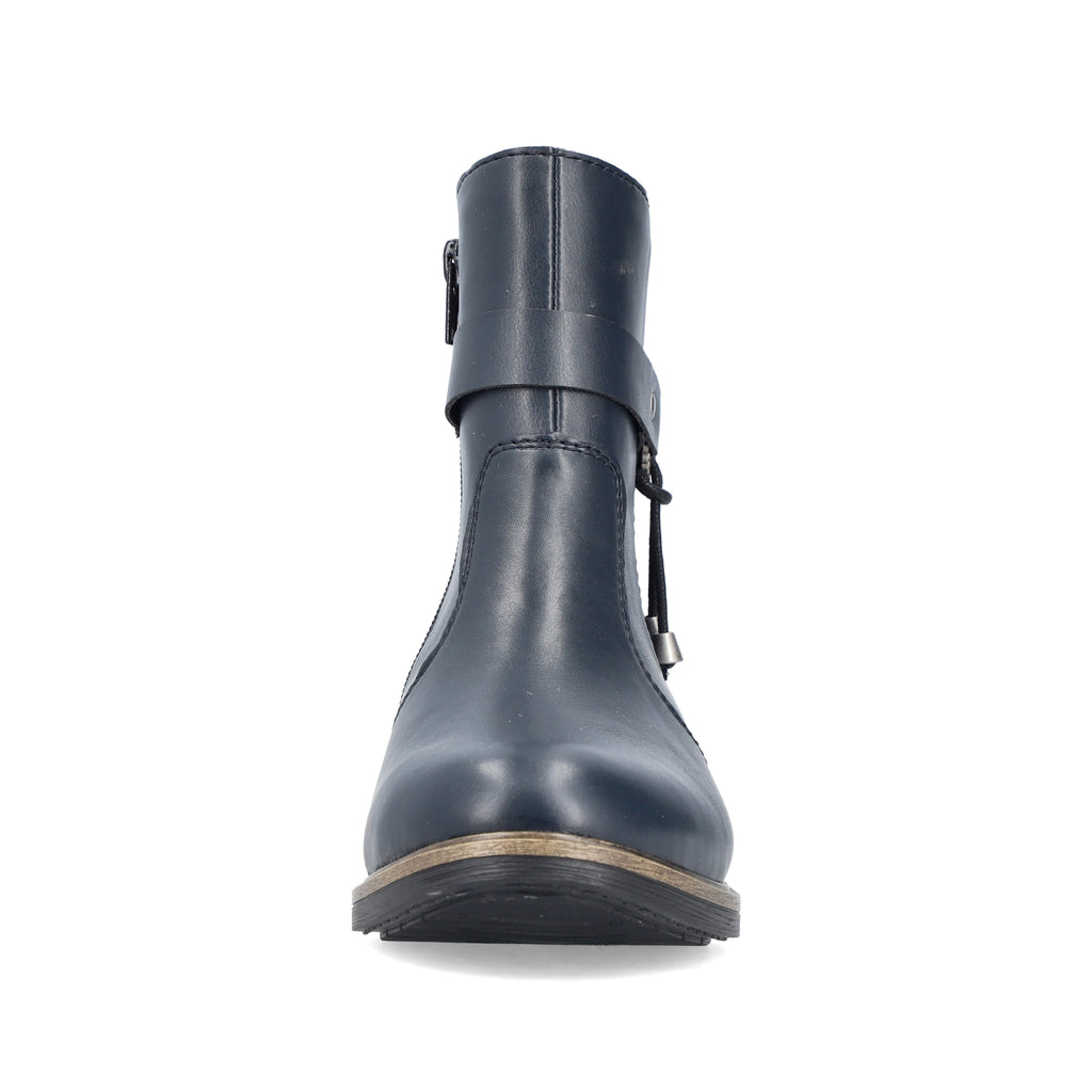 Blue Zip Boots for Women | Rieker 72258-14