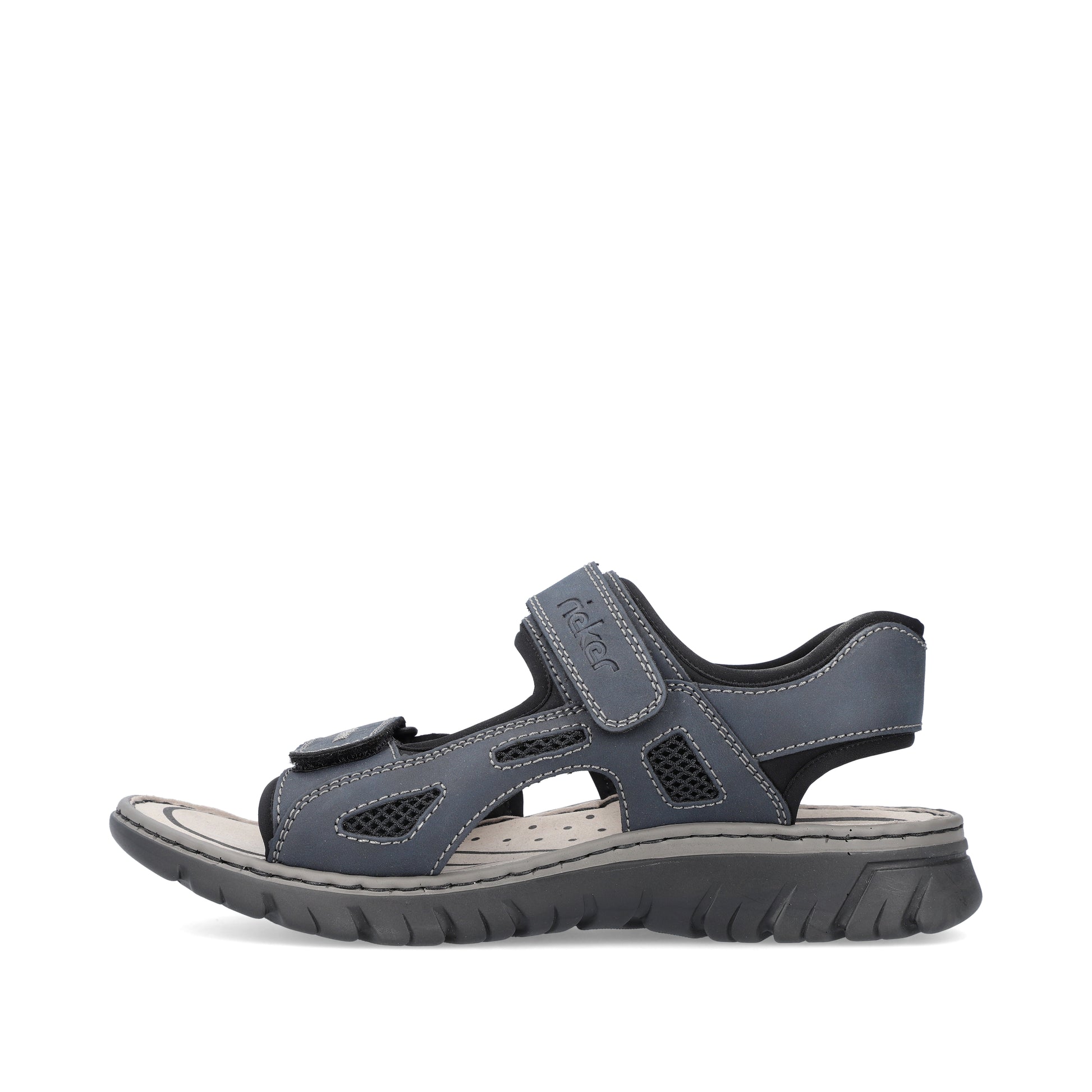 Blue Hook & Loop Sandals for Men | Rieker 26761-14