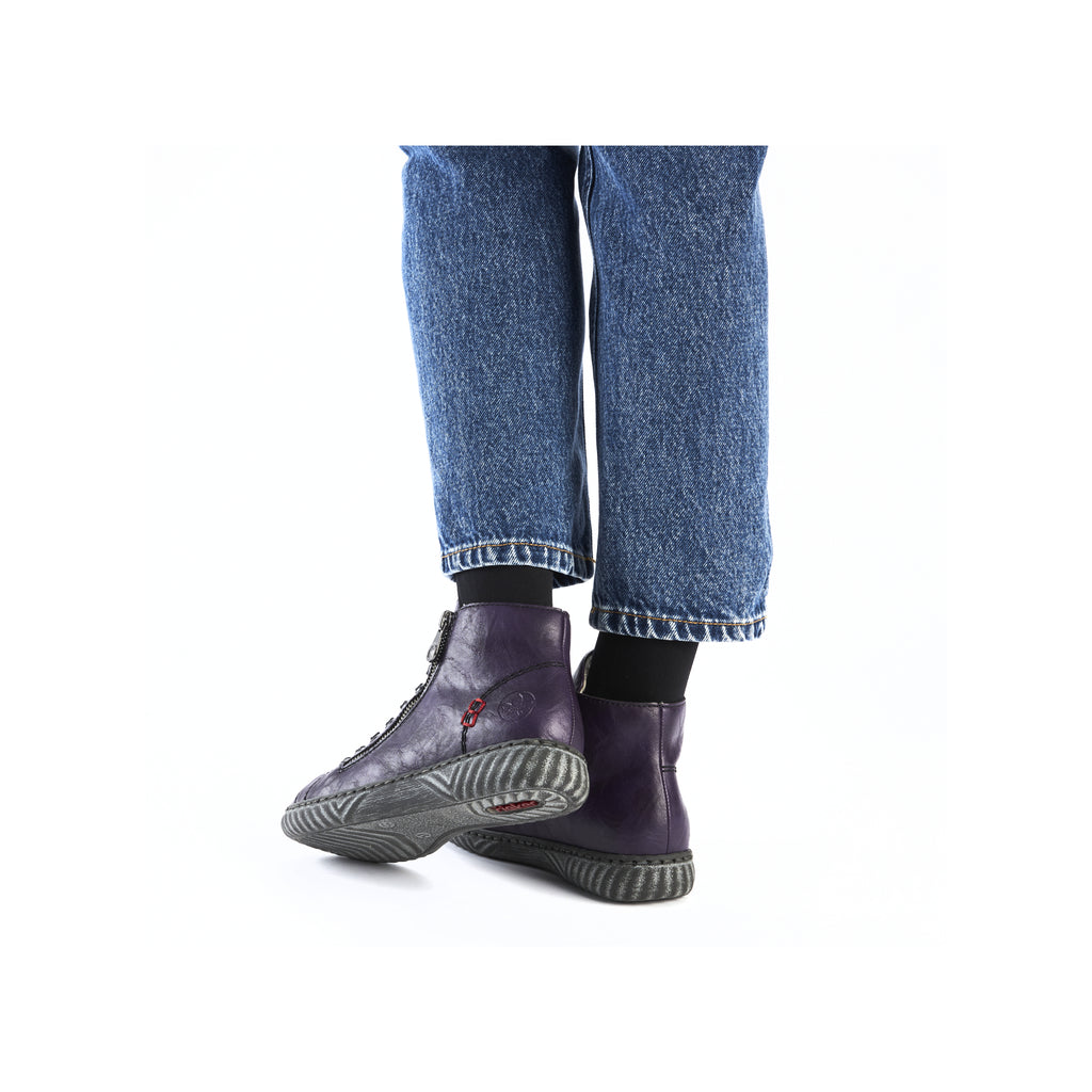 Pink Zip Boots for Women | Rieker N0921-31