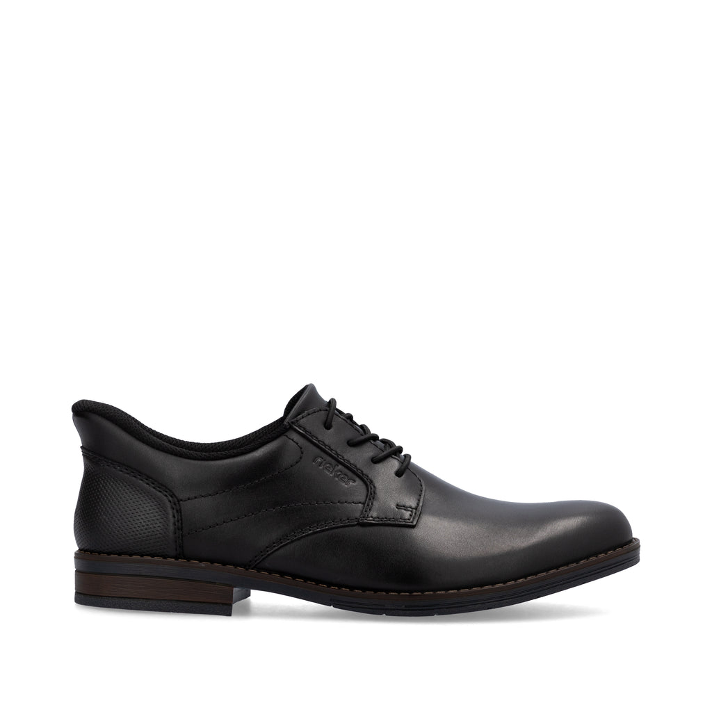 Black Elasticated Shoes for Men | Rieker 10353-00