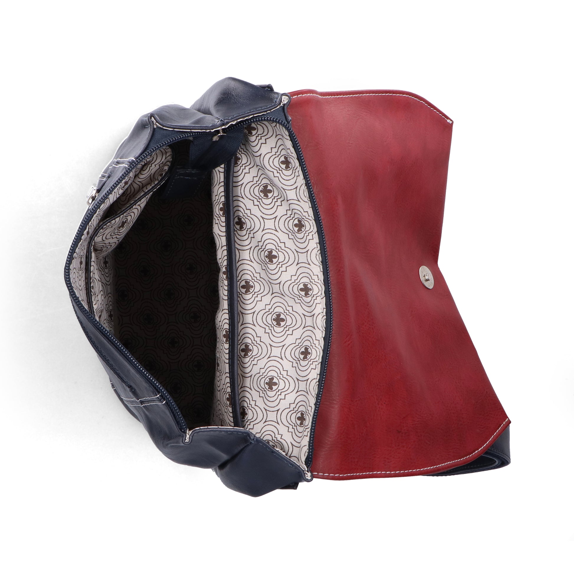 Blue Zip Bags for Women | Rieker H1357-14