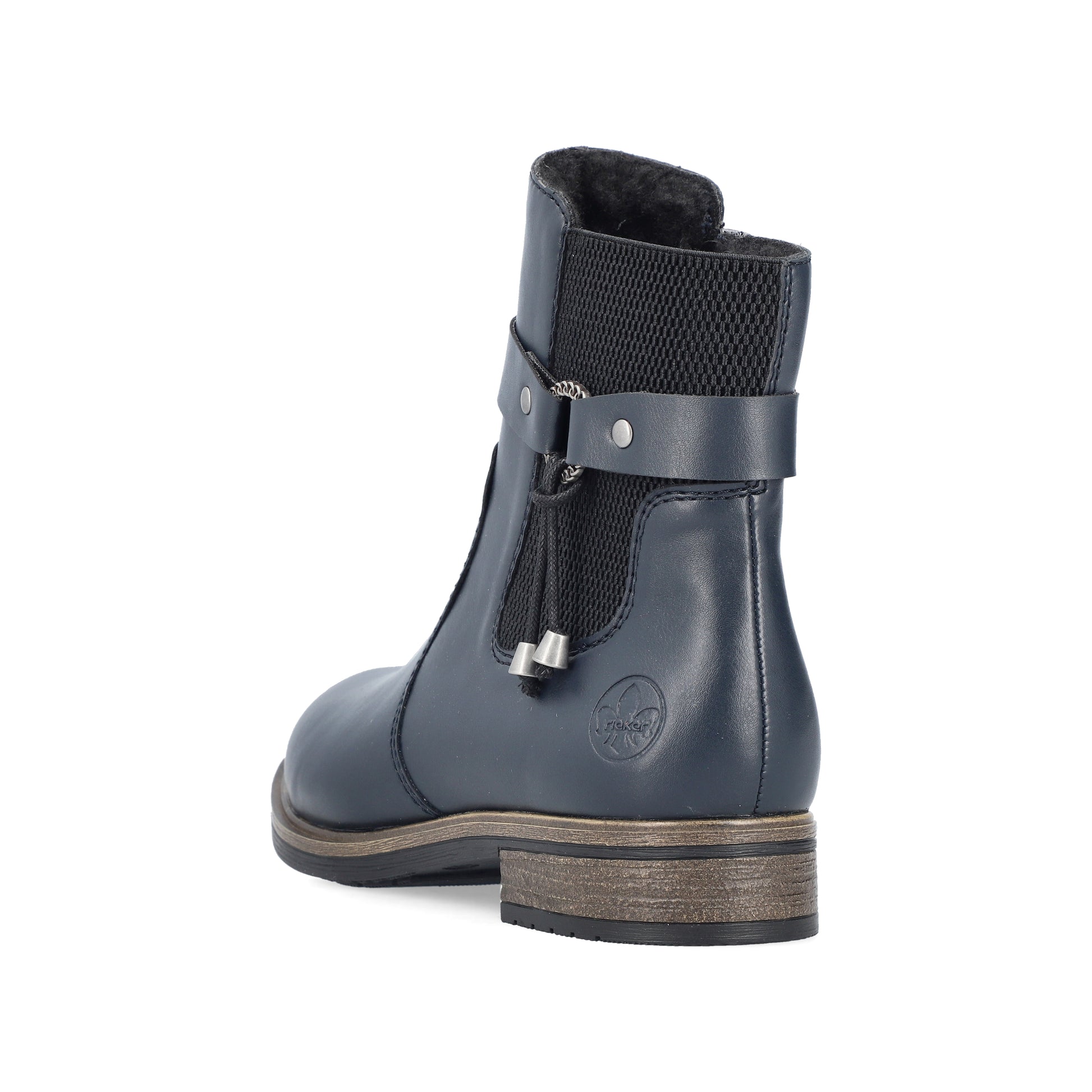 Blue Zip Boots for Women | Rieker 72258-14