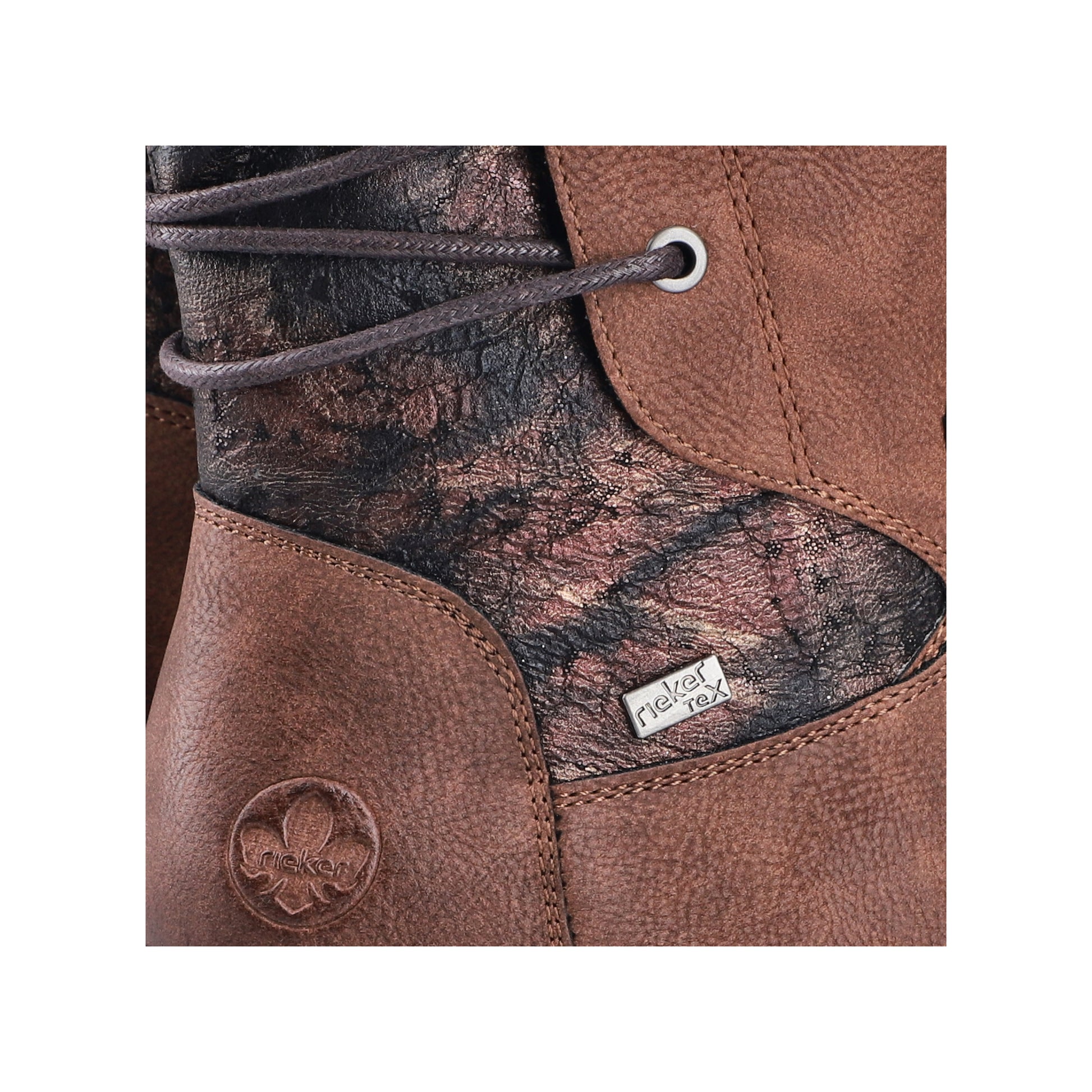 Brown Zip Boots for Women | Rieker 94693-24