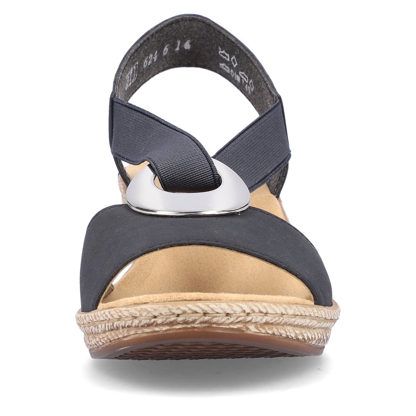 Rieker Women's Wedge Sandal - Blue | 624H6-14