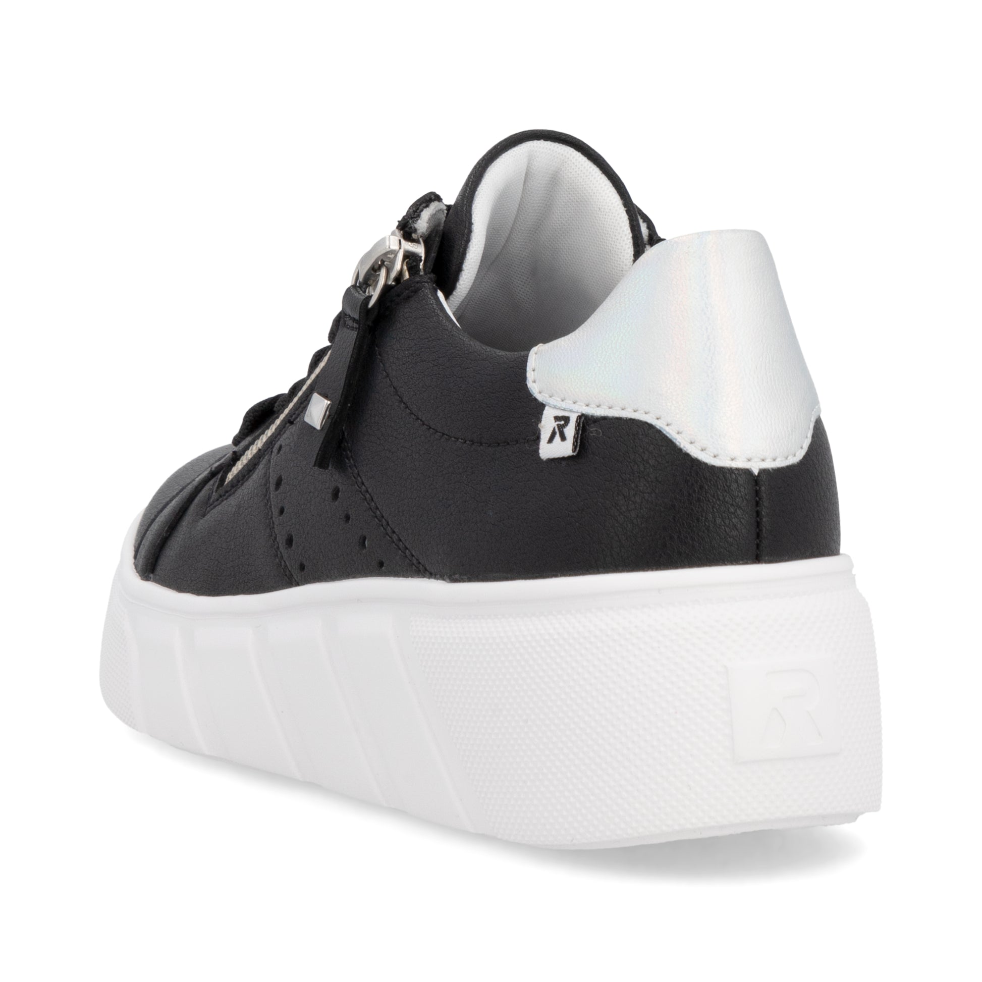 Black Zip Shoes for Women | Rieker W2605-00