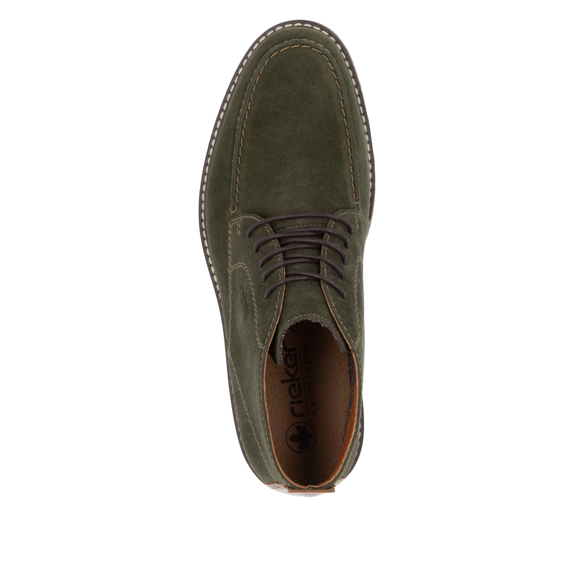 Green Elasticated Boots for Men | Rieker 13700-54