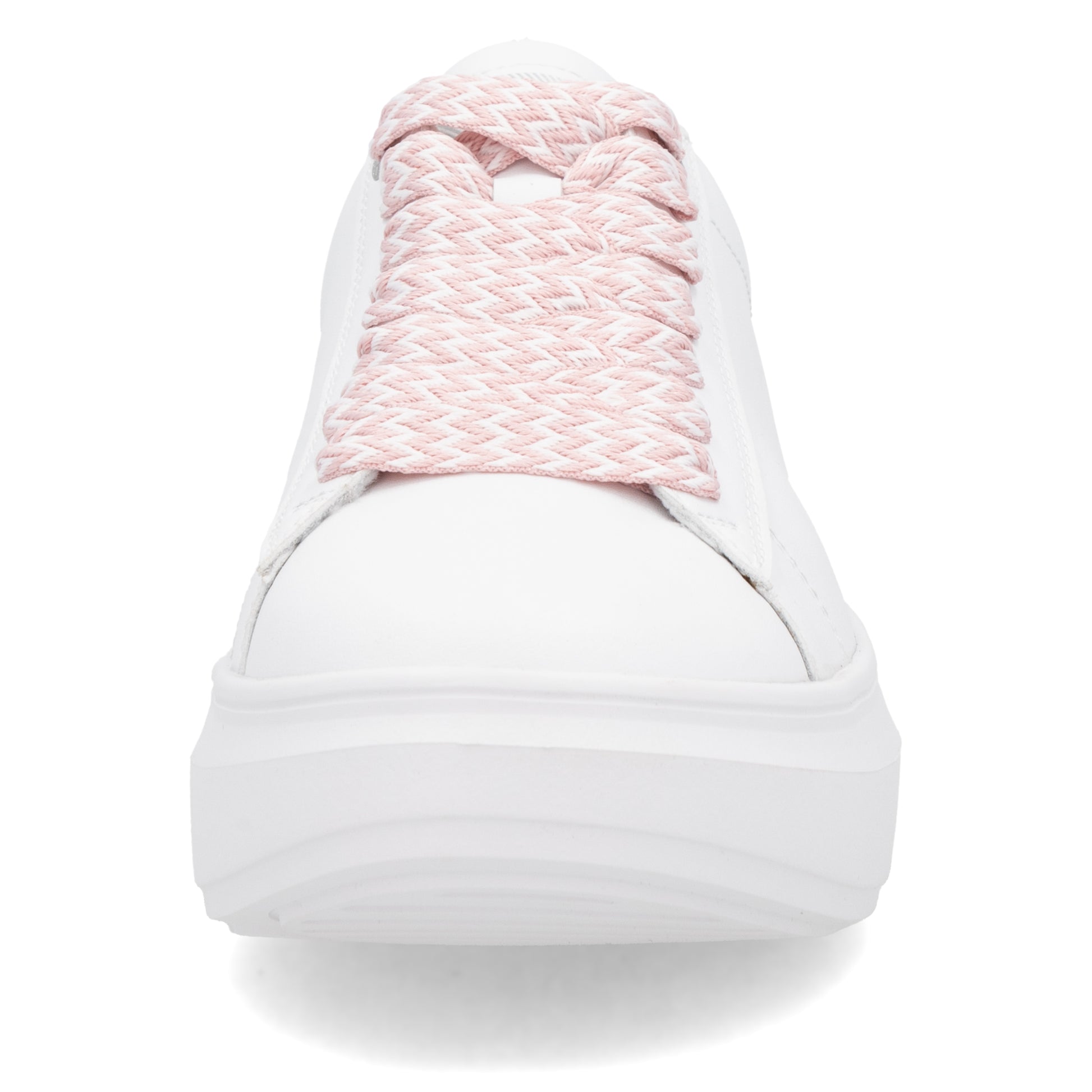 White Elasticated Shoes for Women | Rieker W1201-82