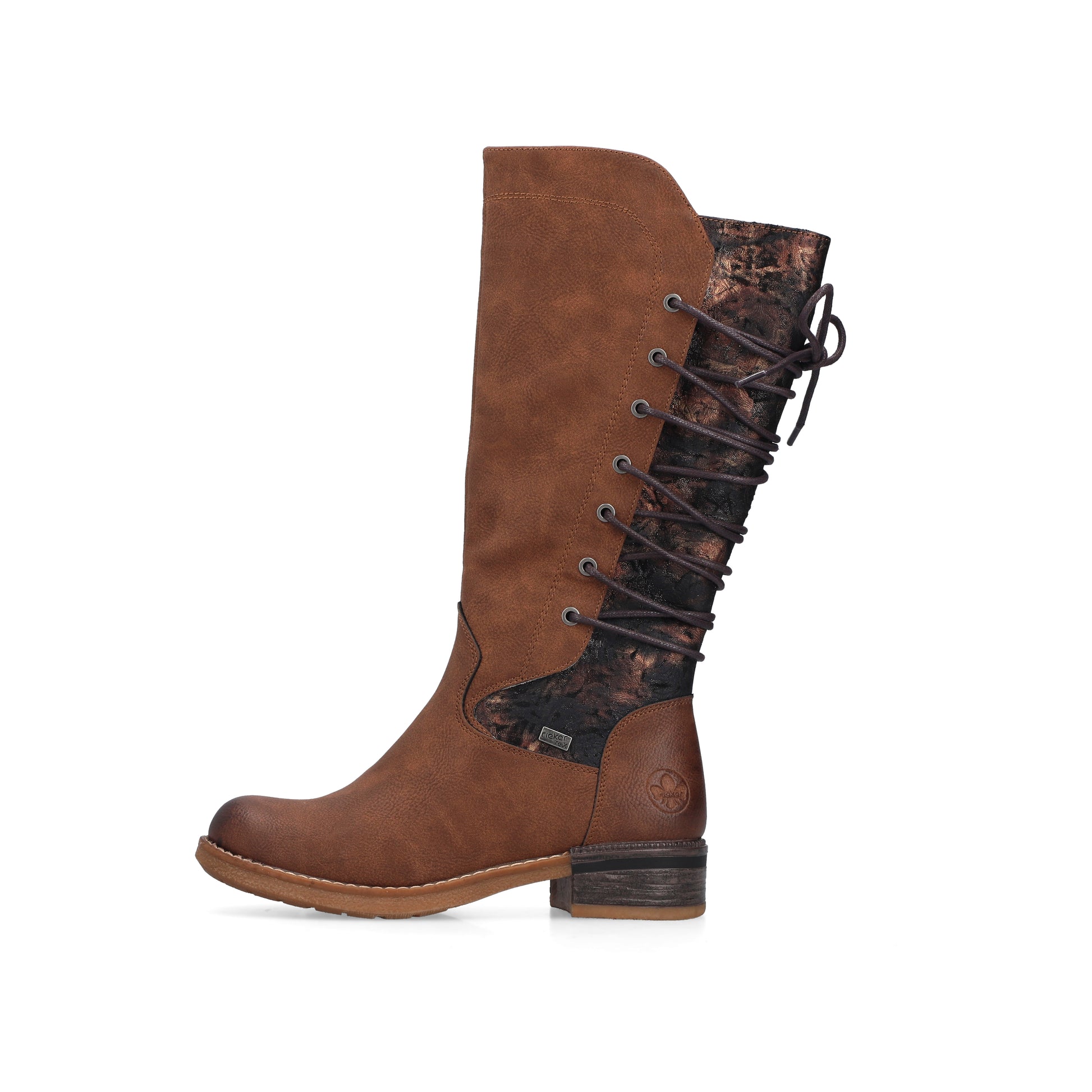 Brown Zip Boots for Women | Rieker 94693-24
