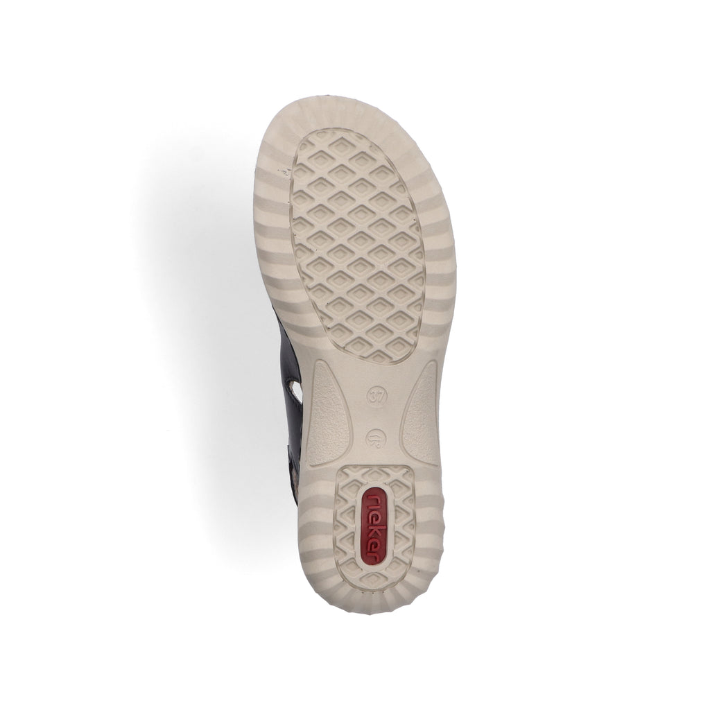 Black Hook & Loop Sandals for Women | Rieker 60462-00