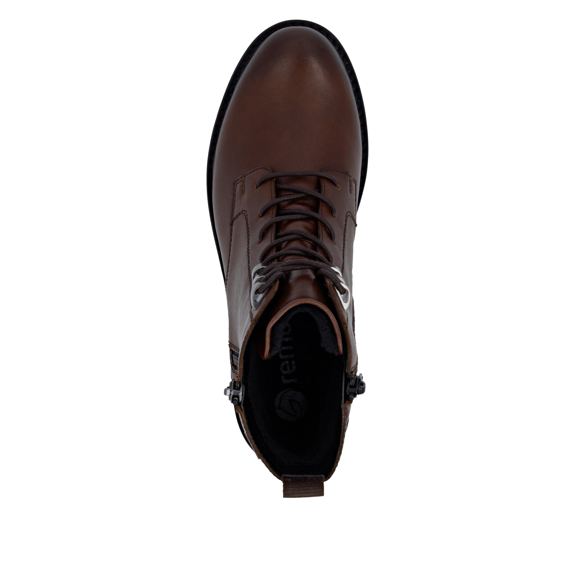Brown Zip Boots for Women | Remonte D8656-25