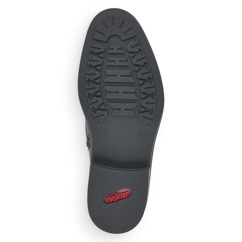 Black Zip Boots for Men | Rieker 37662-00