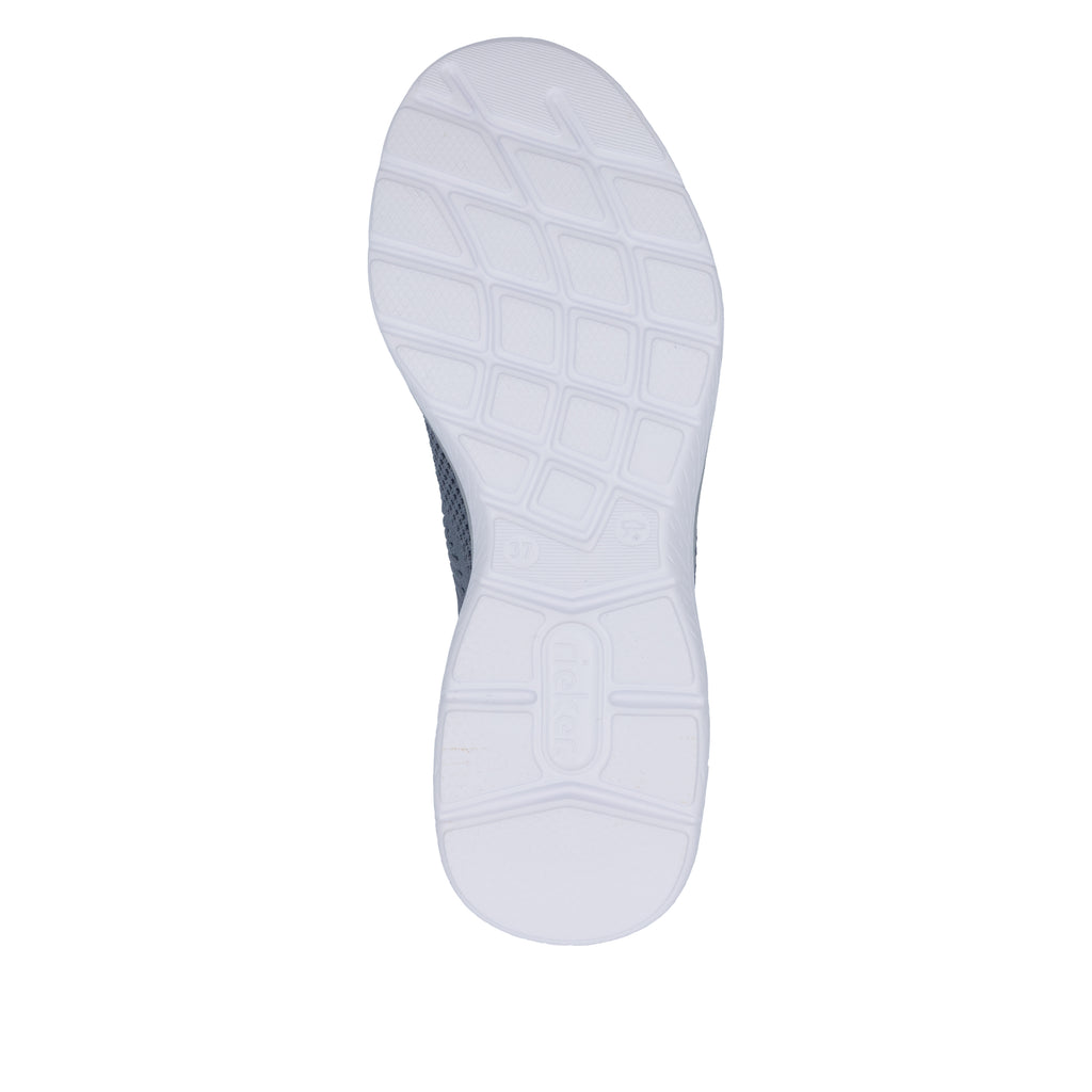 Blue Elasticated Shoes for Women | Rieker M5072-10