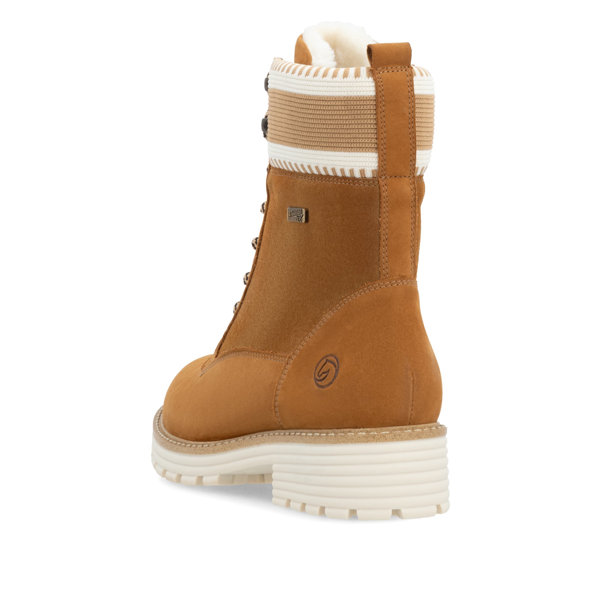 Brown Zip Boots for Women | Remonte D0W77-22