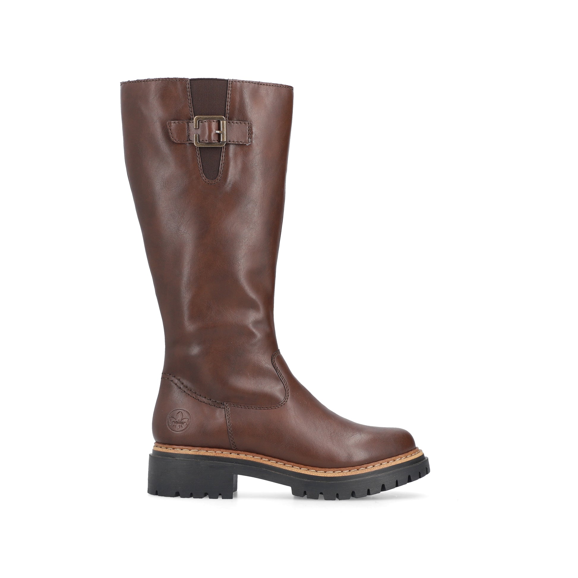 Brown Zip Boots for Women | Rieker 72694-25