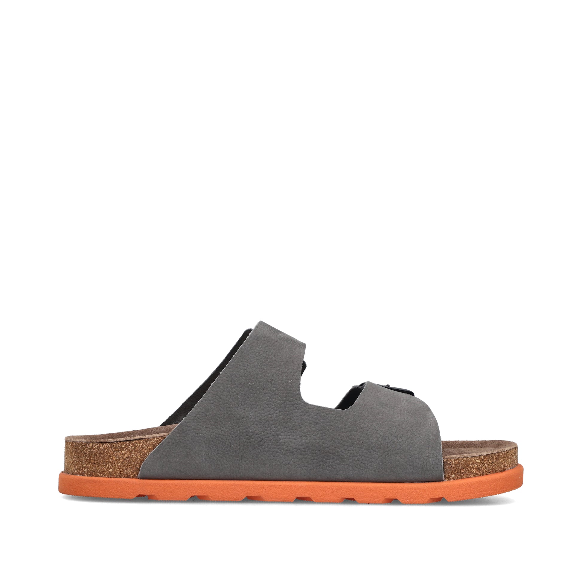 Grey Buckle Sandals for Men | Rieker 21190-40