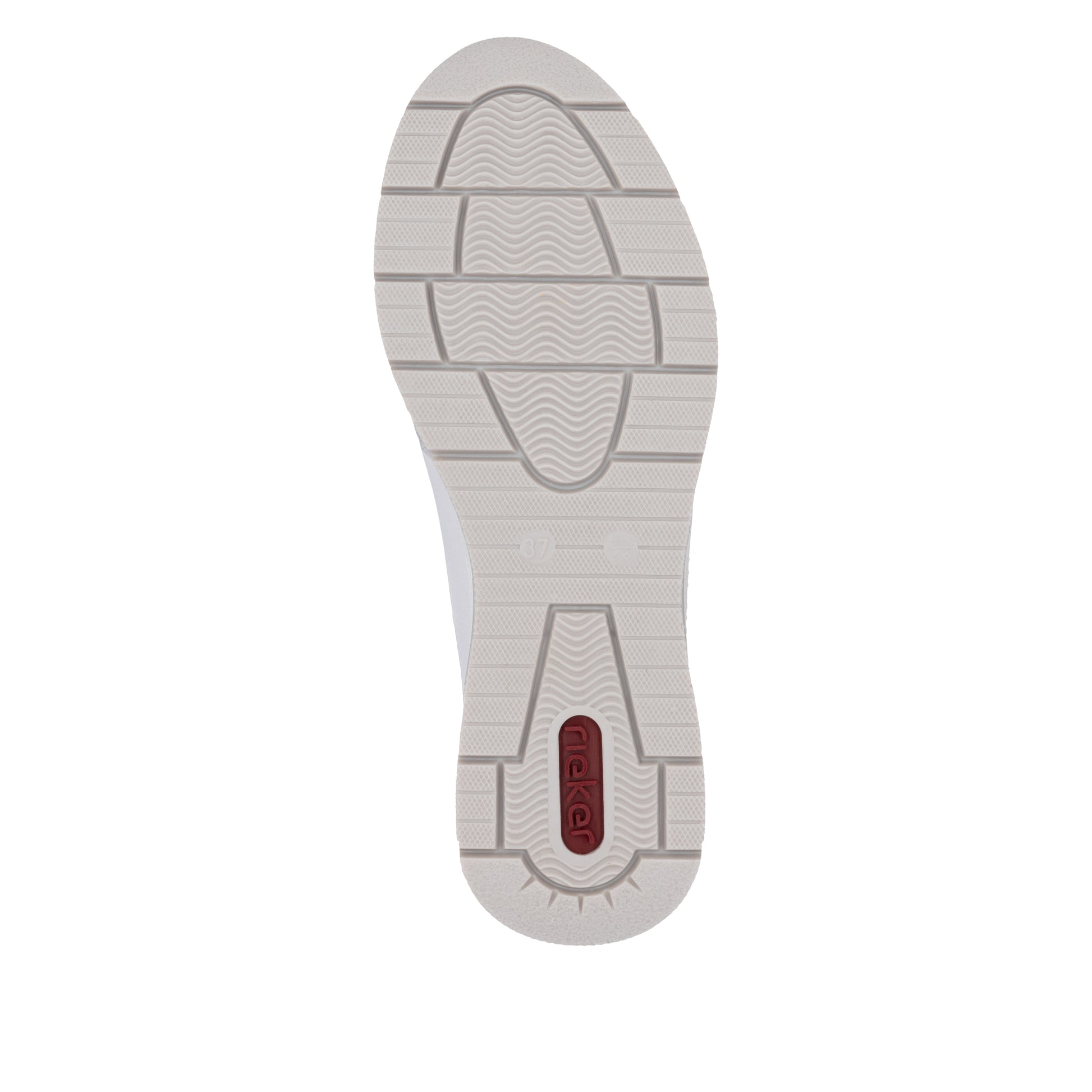 White Zip Shoes for Women | Rieker N9301-80