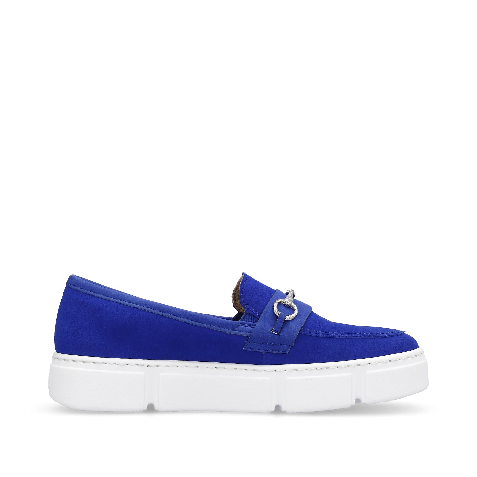 Blue Elasticated Shoes for Women | Rieker N5956-14