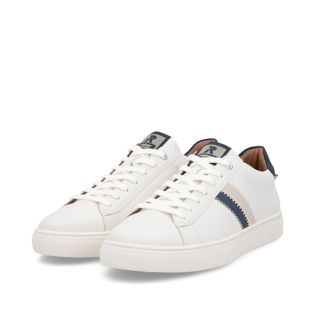White Elasticated Shoes for Men | Rieker U0705-80