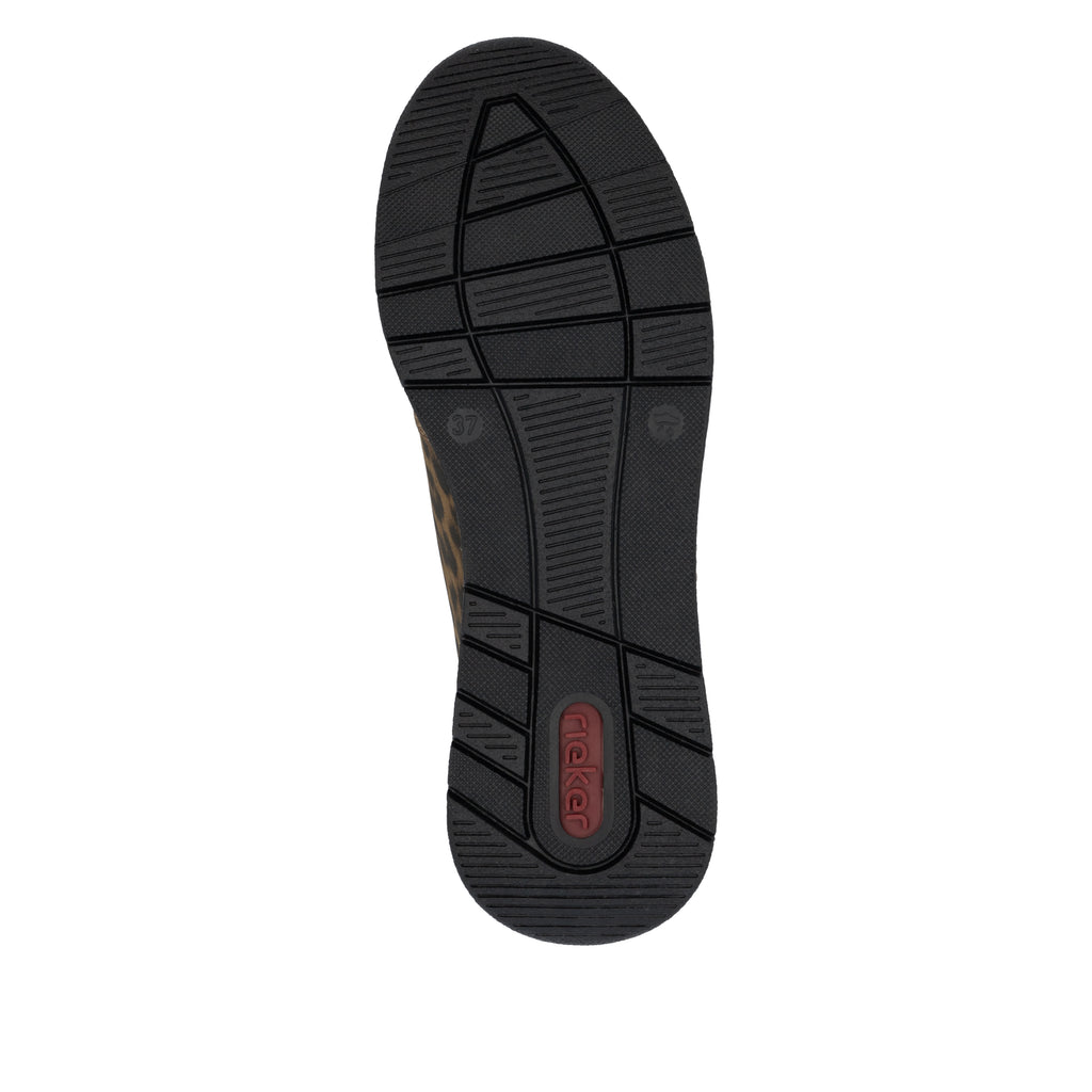 Brown Zip Shoes for Women | Rieker 58902-24