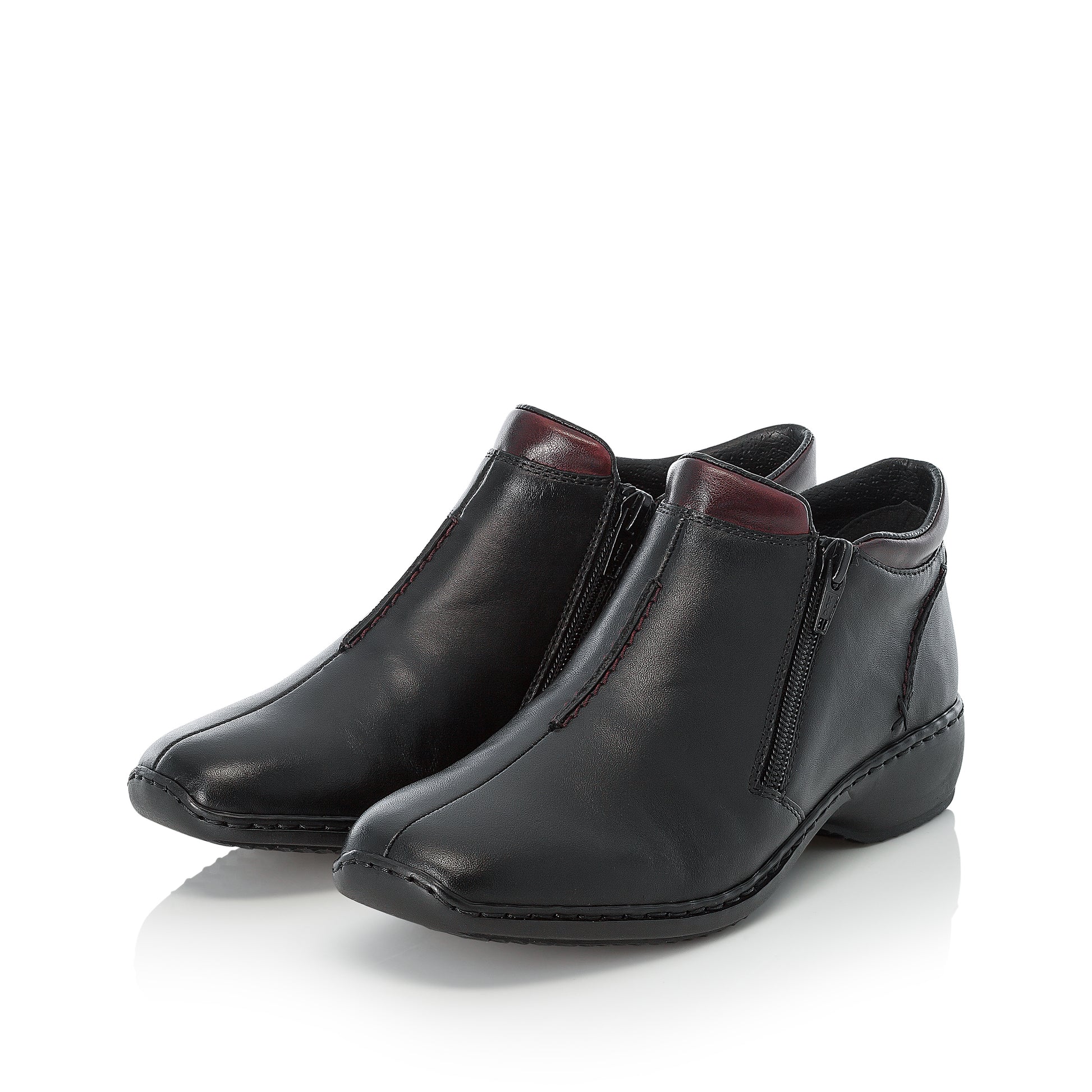 Black Zip Boots for Women | Rieker L3882-00