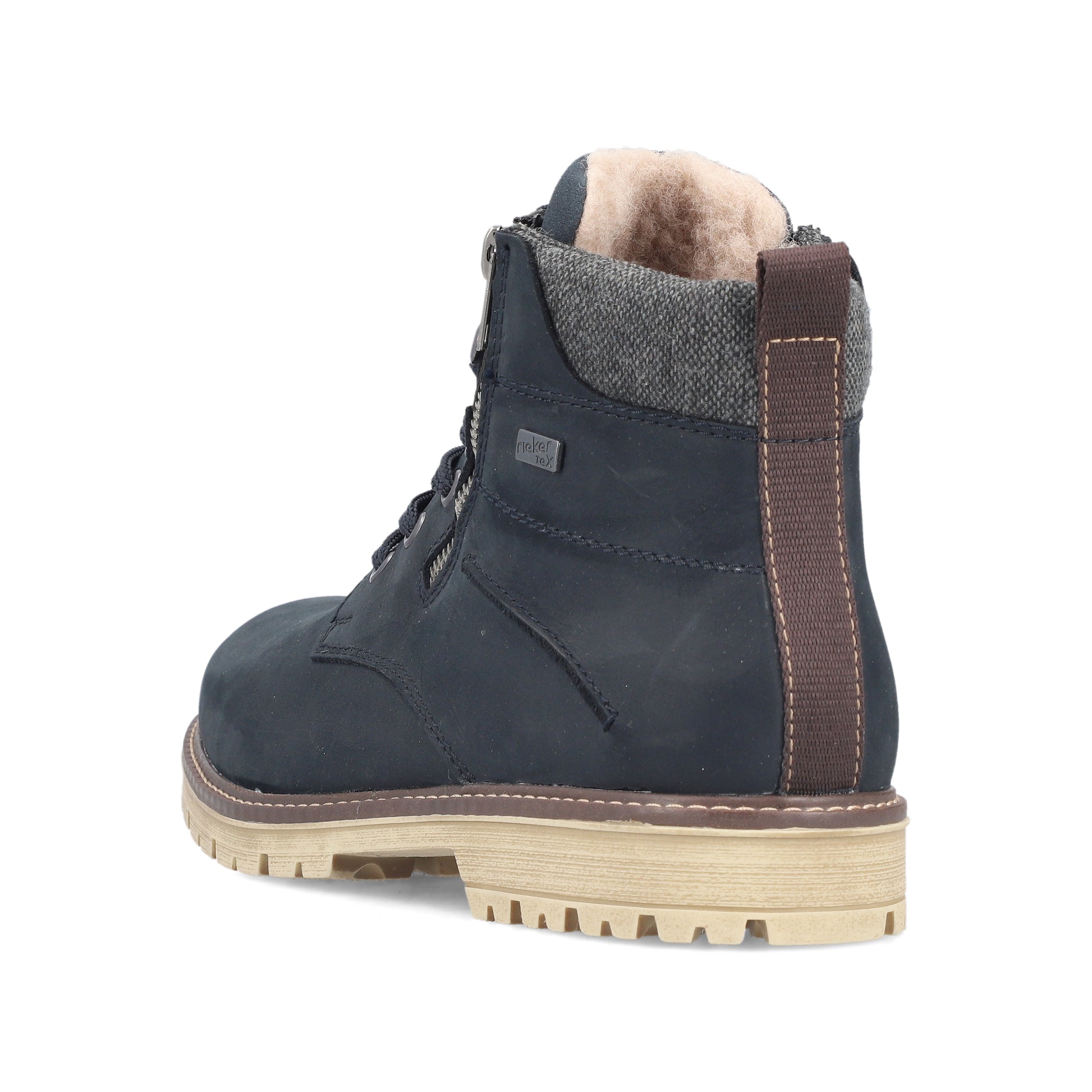 Blue Zip Boots for Men | Rieker F3610-14