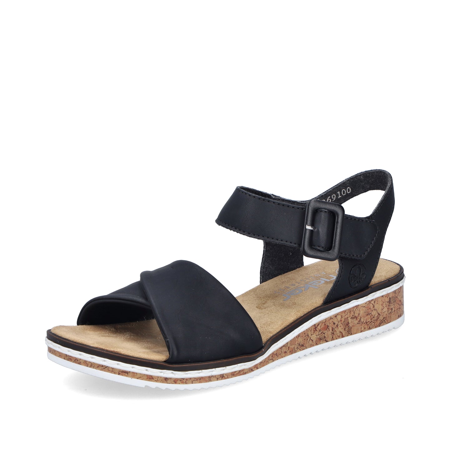 Rieker Woman's Sandals - Black | V3691-00