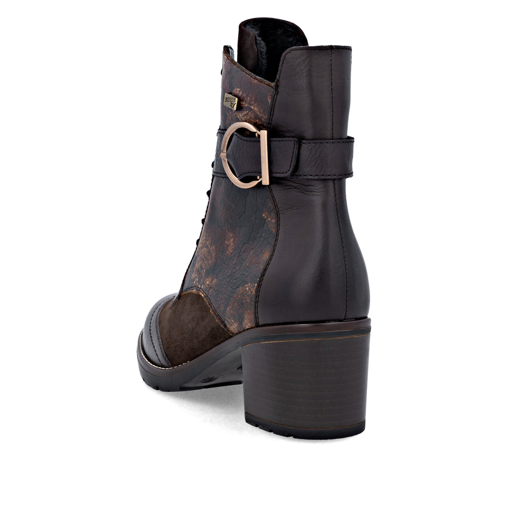 Brown Zip Boots for Women | Remonte D2A77-25
