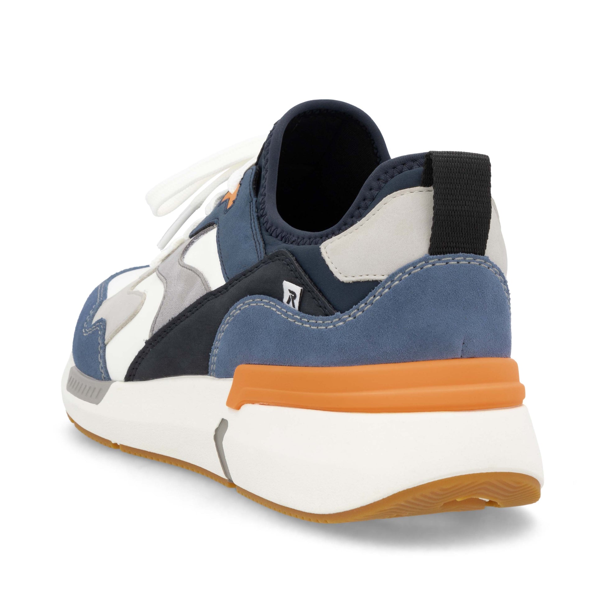 Blue Elasticated Shoes for Men | Rieker U1403-14
