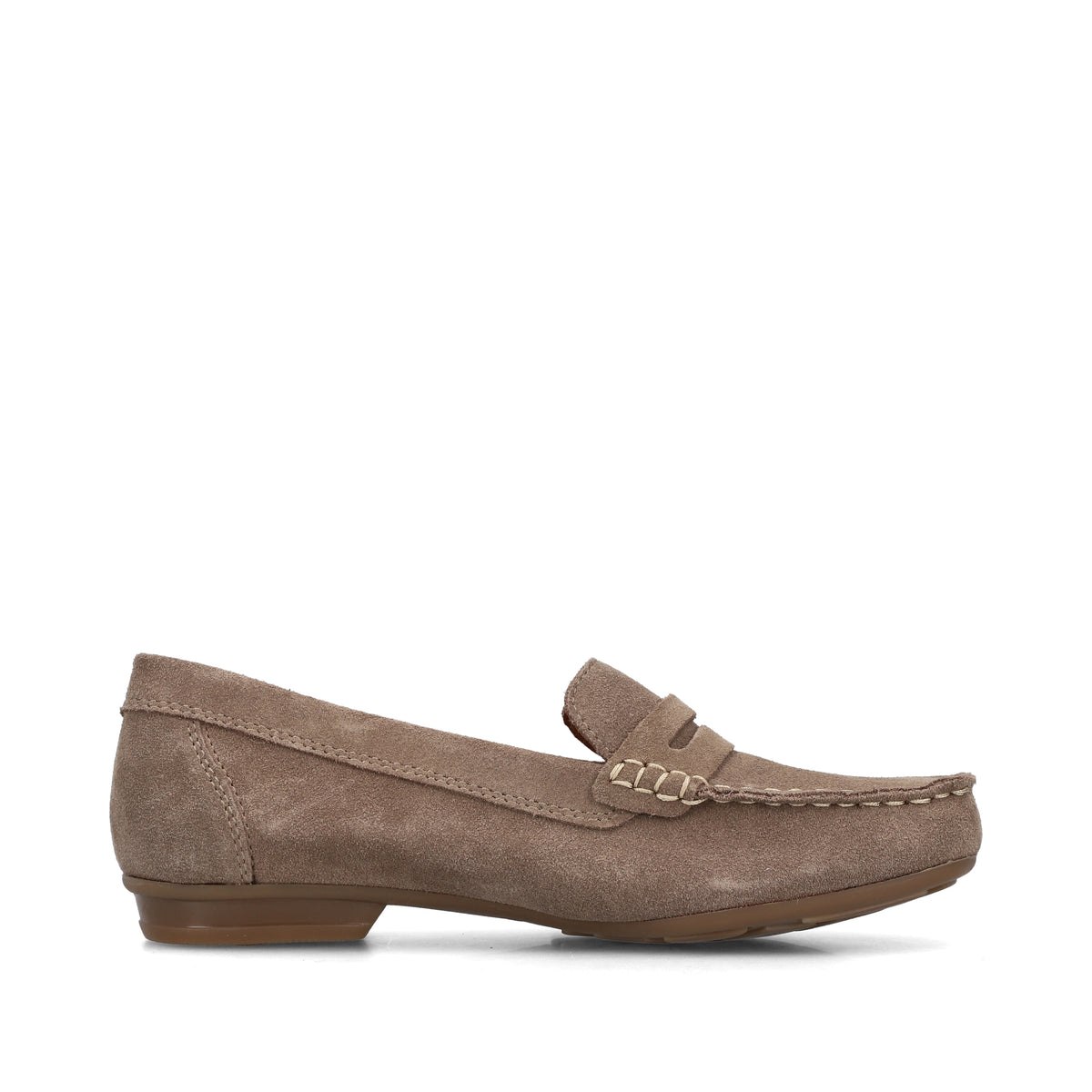 Rieker Women's Beige Loafer Shoe | 40051-62