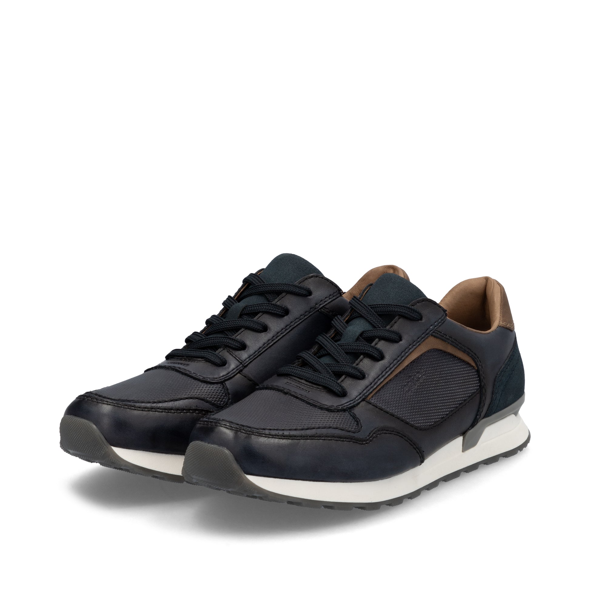 Blue Elasticated Shoes for Men | Rieker U0311-14