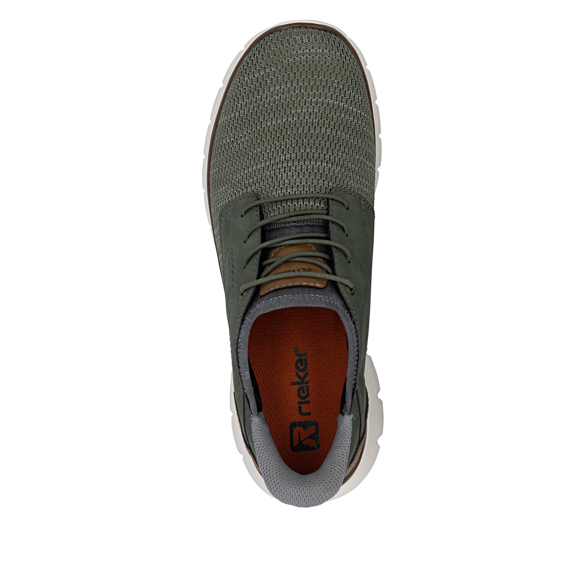 Green Elasticated Shoes for Men | Rieker B6658-52