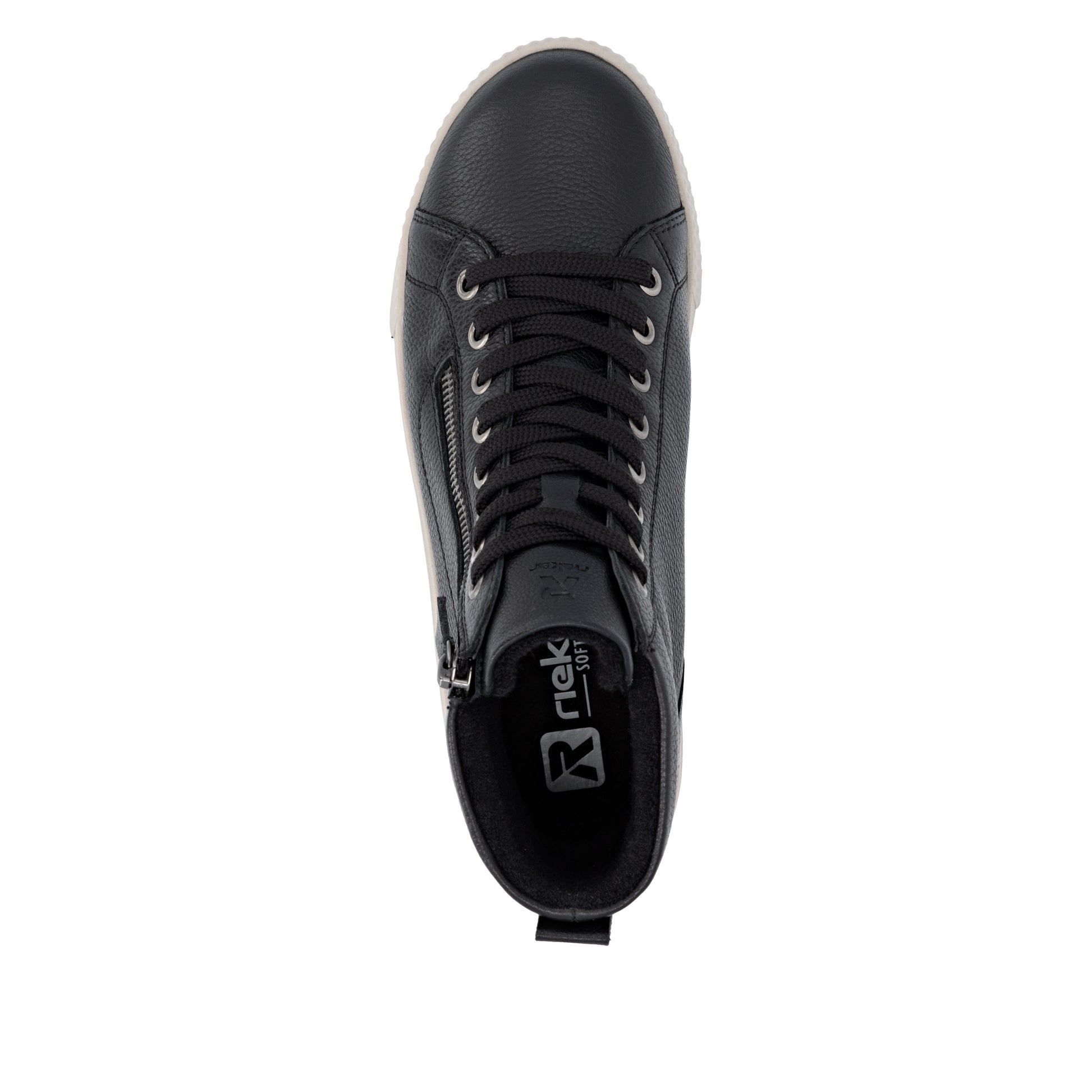 Black Zip Boots for Women | Rieker Sport W0164-00