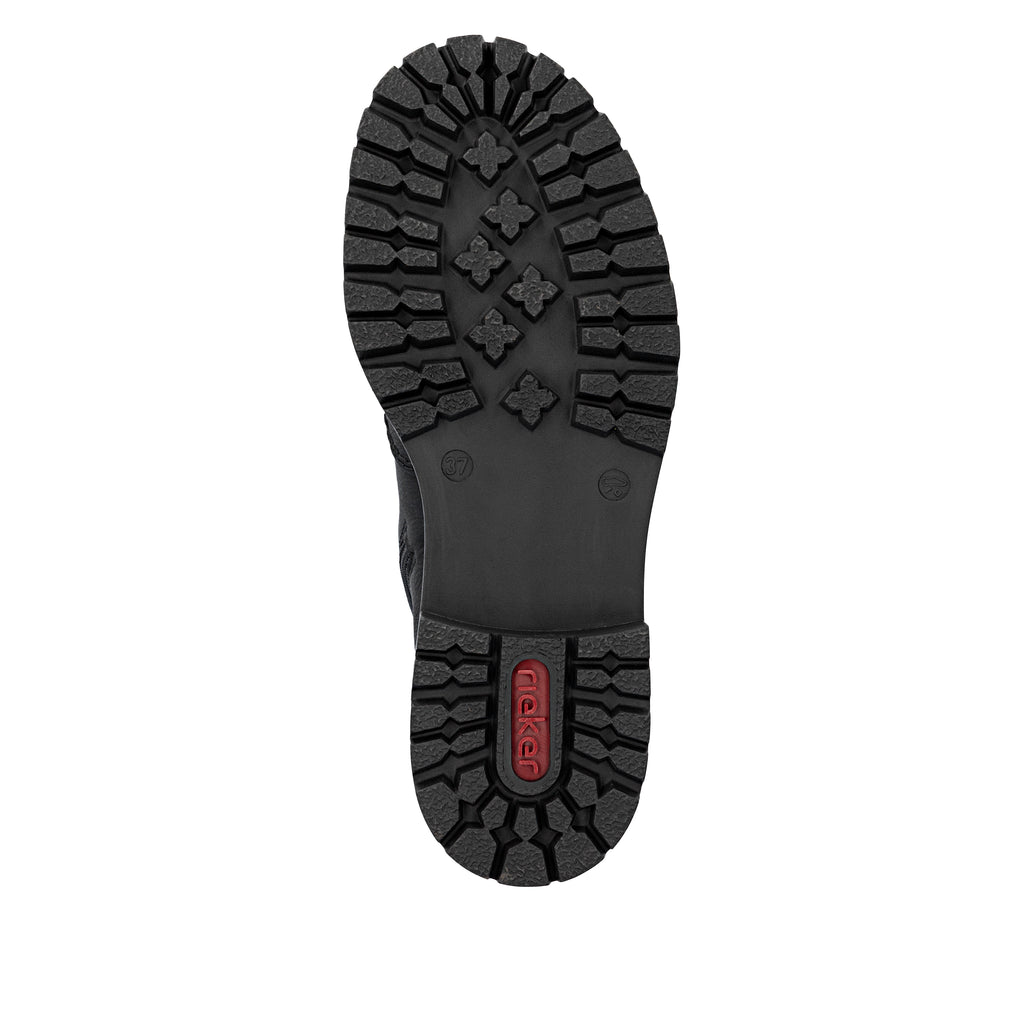 Black Zip Boots for Women | Rieker 72625-00