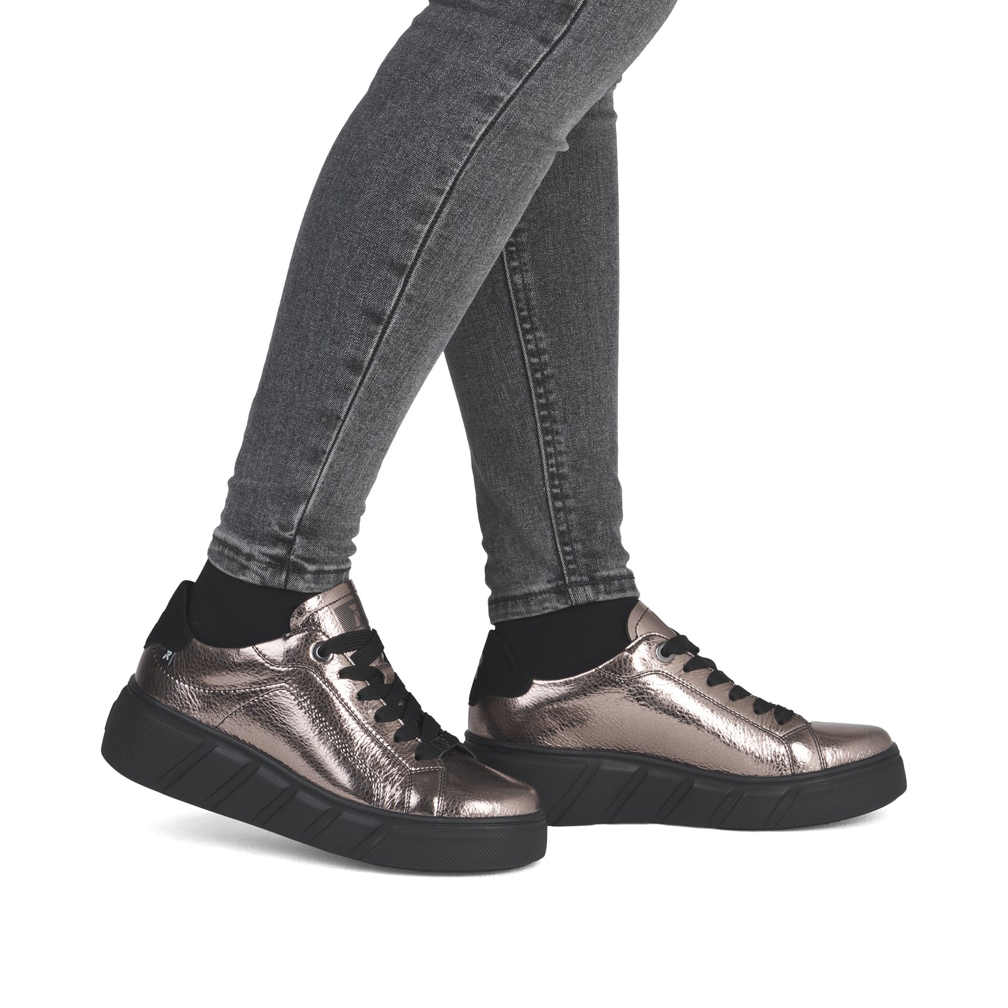 Rieker Sport Women's Trainer - Metallic | W2601-91