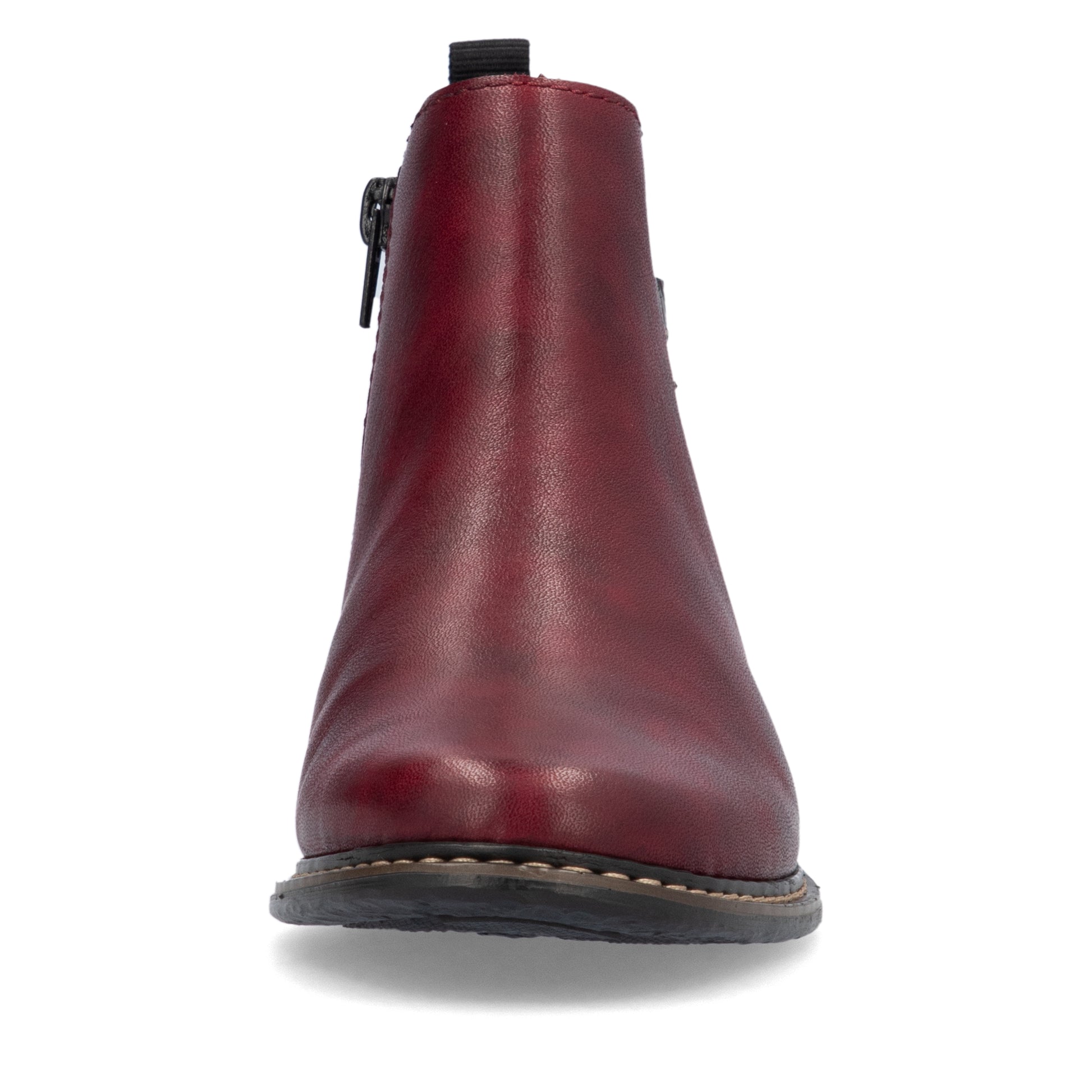 Red Zip Boots for Women | Rieker Z4965-35